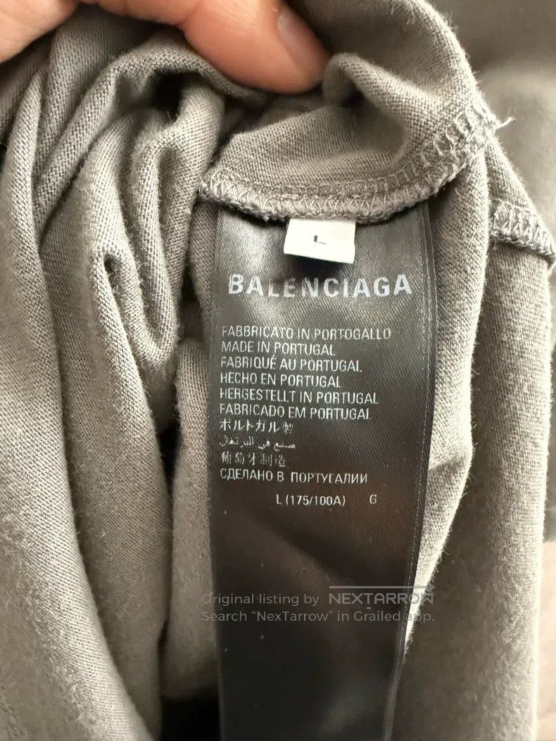Balenciaga Balenciaga Grey distressed Coca-Cola logo print Size US L / EU 52-54 / 3 - 5 Thumbnail