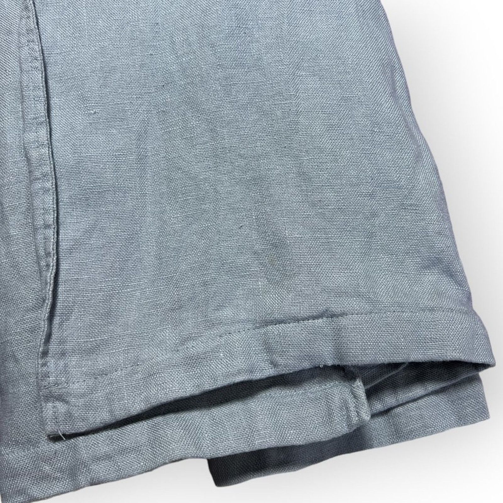 Eileen Fisher Eileen Fisher Organic Linen Blue Boxy Open Jacket Size XL Size XL / US 12-14 / IT 48-50 - 6 Thumbnail