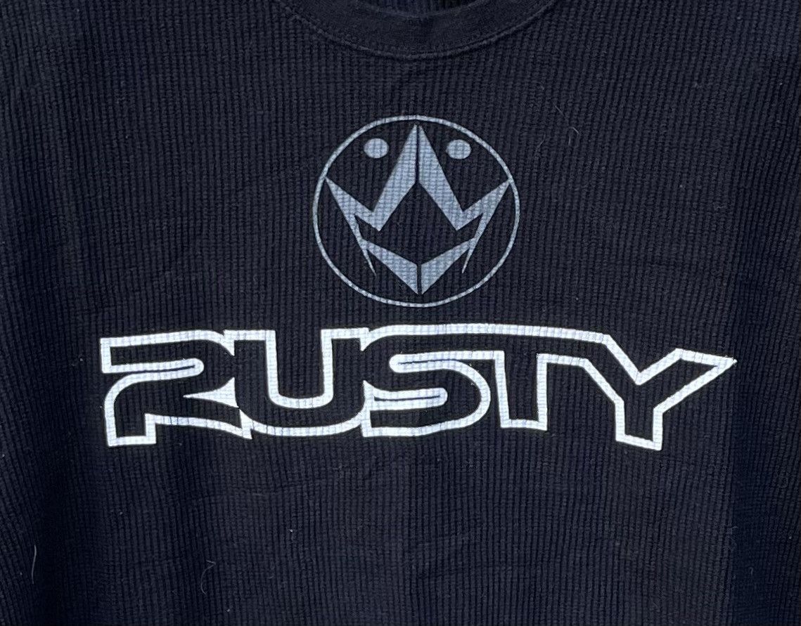Rusty Y2k Men's Rusty Thermal Surf Skate Black Long Sleeve Size US L / EU 52-54 / 3 - 4 Thumbnail