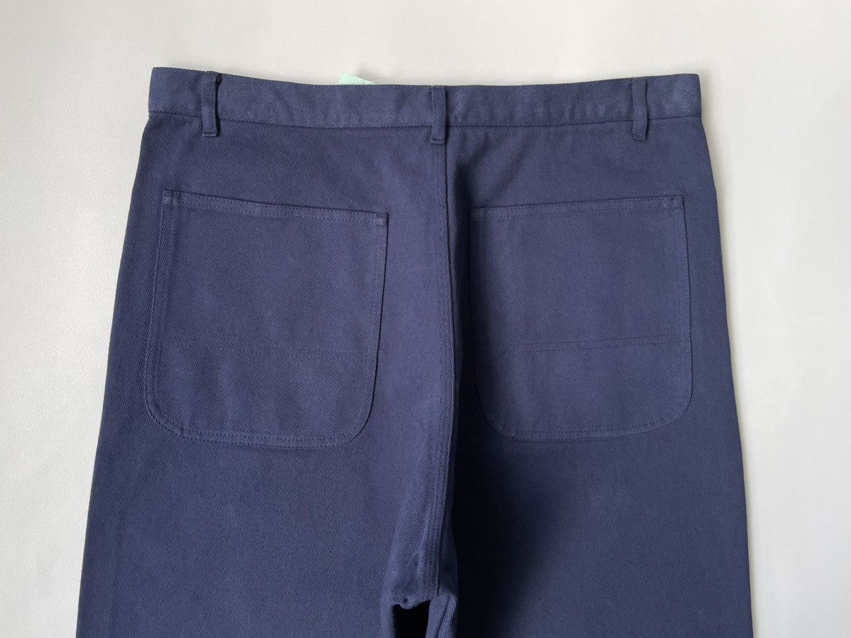 Comme des Garcons Wide Leg Blue Cotton Utility Pants Size US 34 / EU 50 - 12 Thumbnail