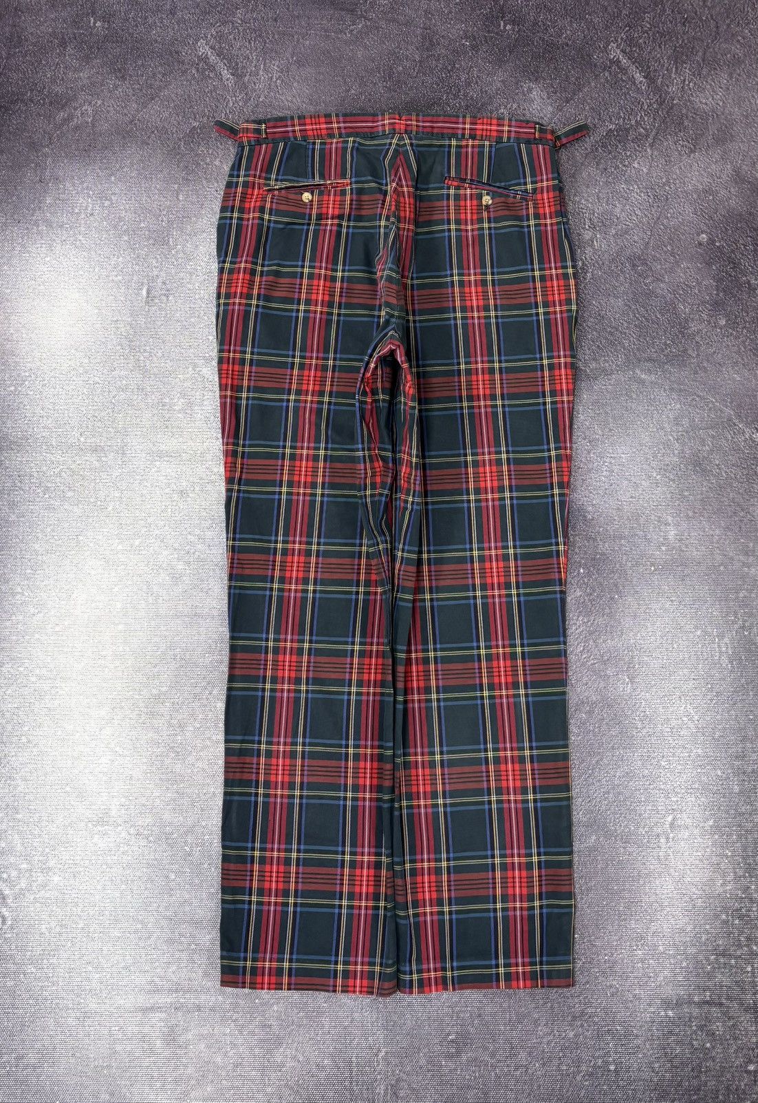 Polo Ralph Lauren Vintage Polo Ralph Lauren Men’s Tartan Plaid Pants Trousers Size US 38 / EU 54 - 2 Thumbnail