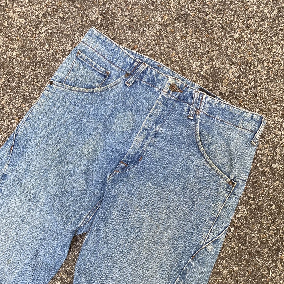 Volcom Curv Leg Baggy Volcom Stone Boardwear Skateboard Denim Jeans Size US 33 - 3 Thumbnail