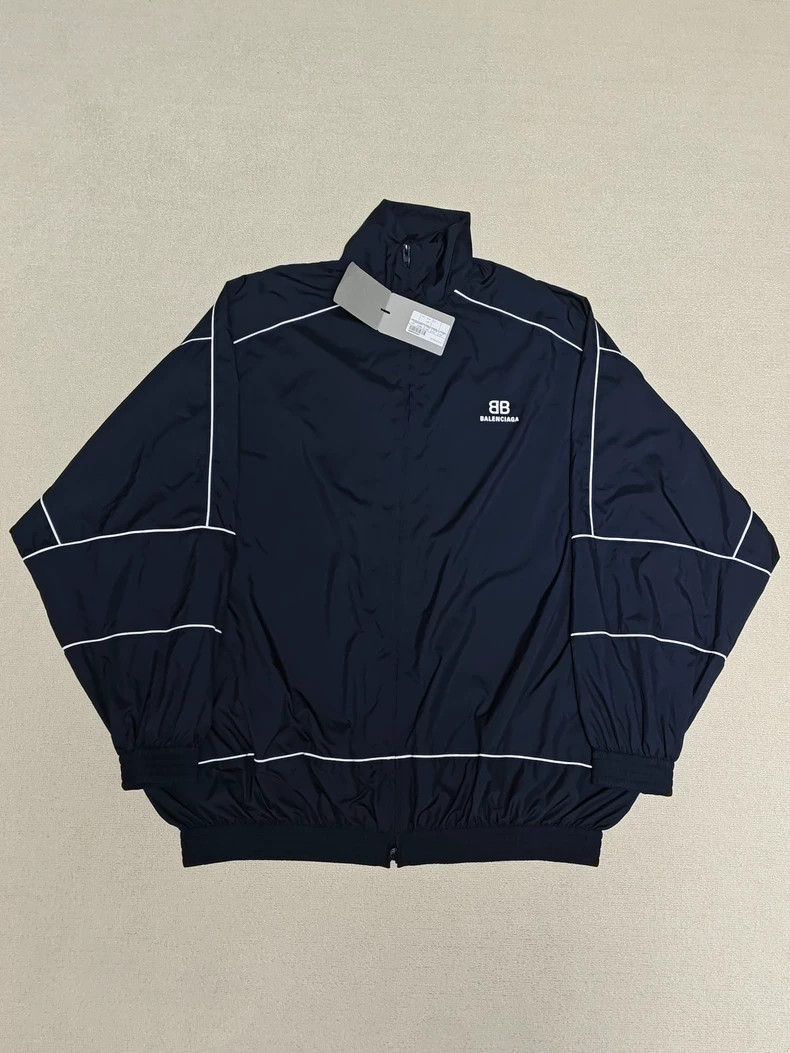 Balenciaga Balenciaga Sportyb Double B Zipper Jacket-2506 Size US XS / EU 42 / 0 - 1 Thumbnail