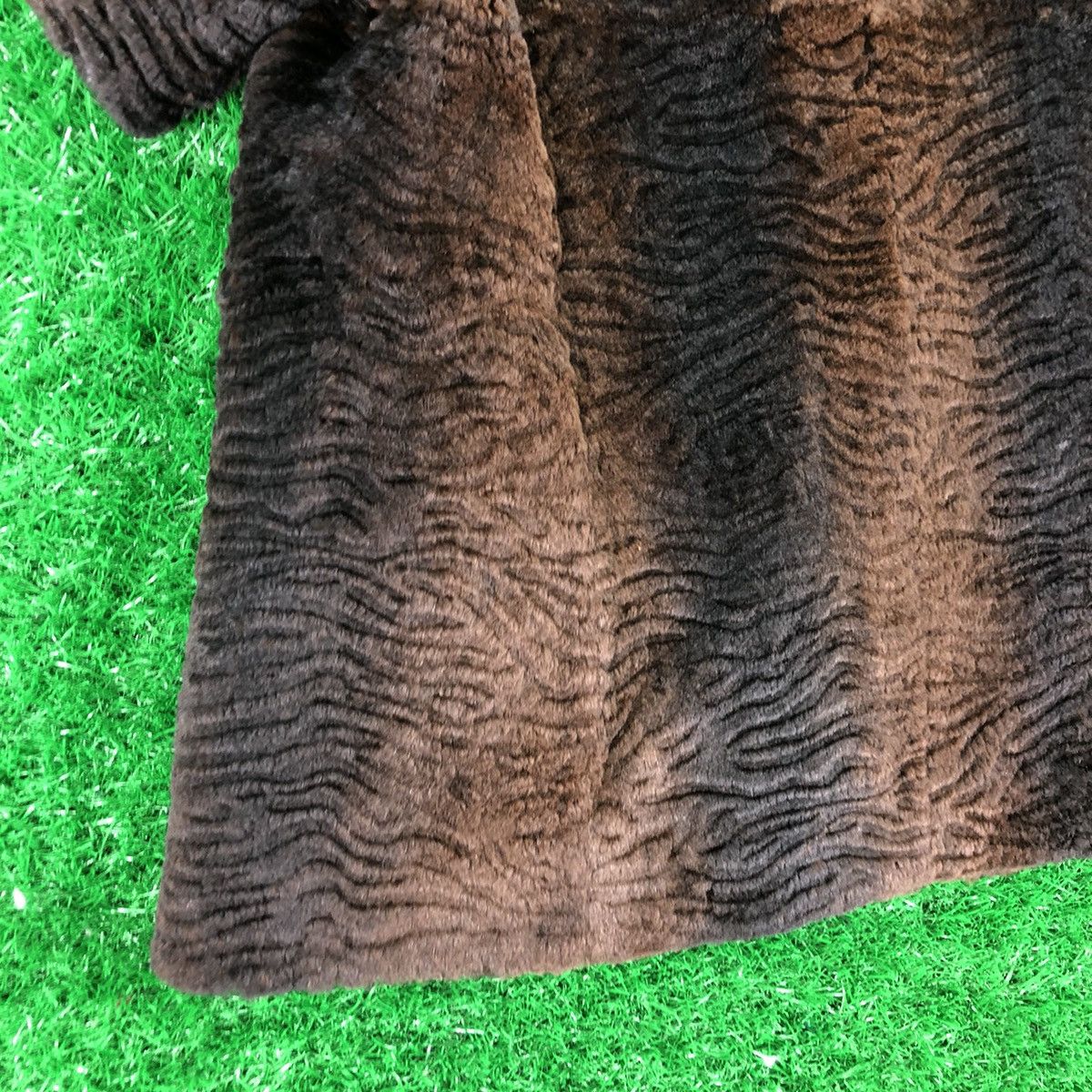 Sandro Sandro 100% Rabbit Fur Jacket Toggle Button Short Sleeve Size XS / US 0-2 / IT 36-38 - 6 Thumbnail