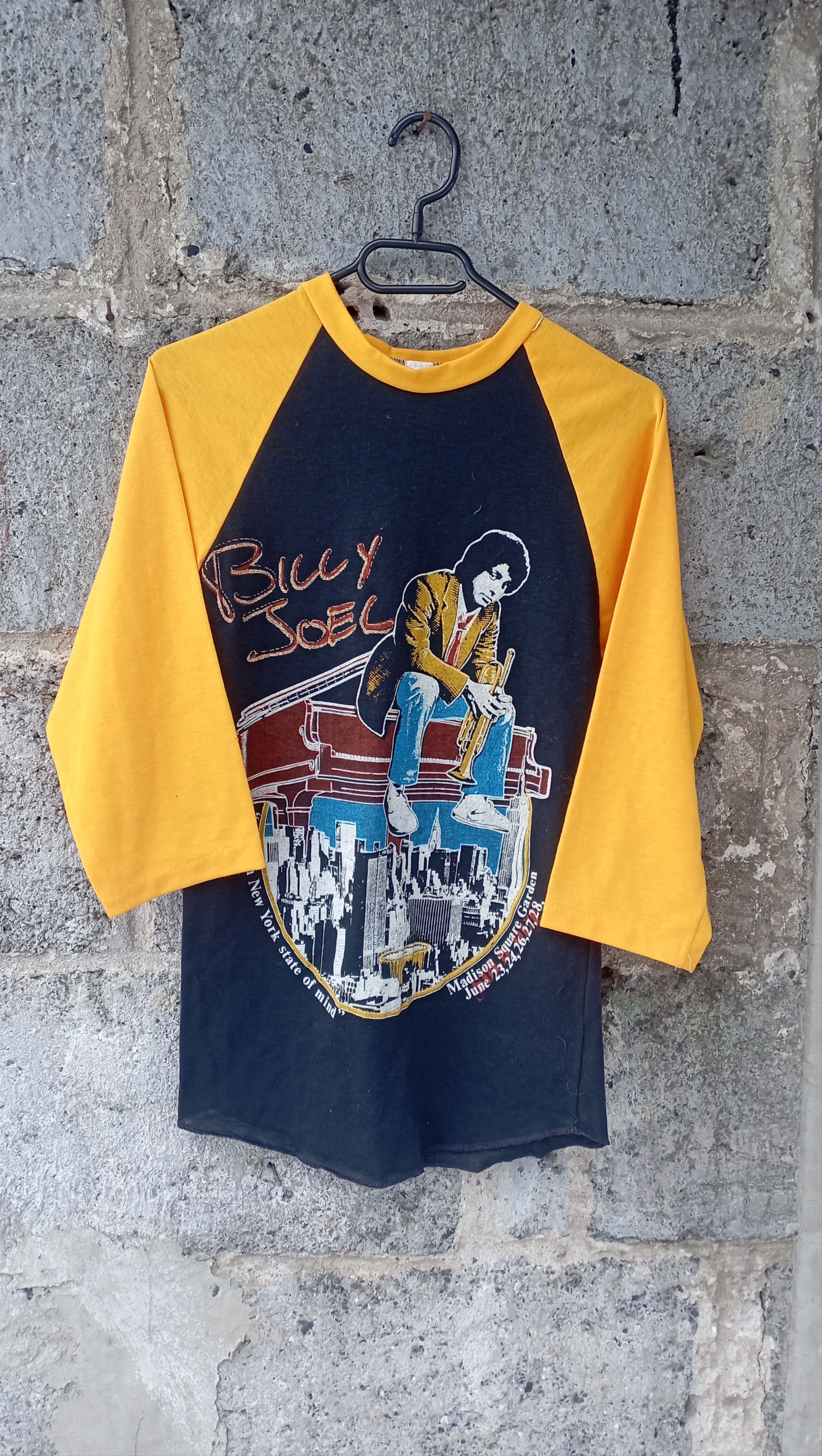Band Tees × Vintage Vintage Billy Single Stitch Shirt Size US S / EU 44-46 / 1 - 1 Thumbnail