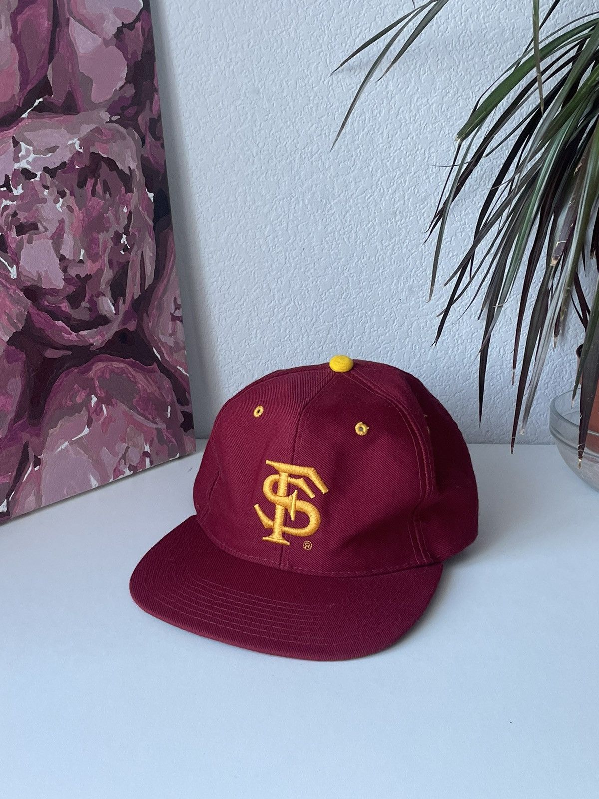 NFL × Vintage *RARE*VTG Florida State Seminoles New Era Pro Model Hats Cap Size ONE SIZE - 1 Thumbnail