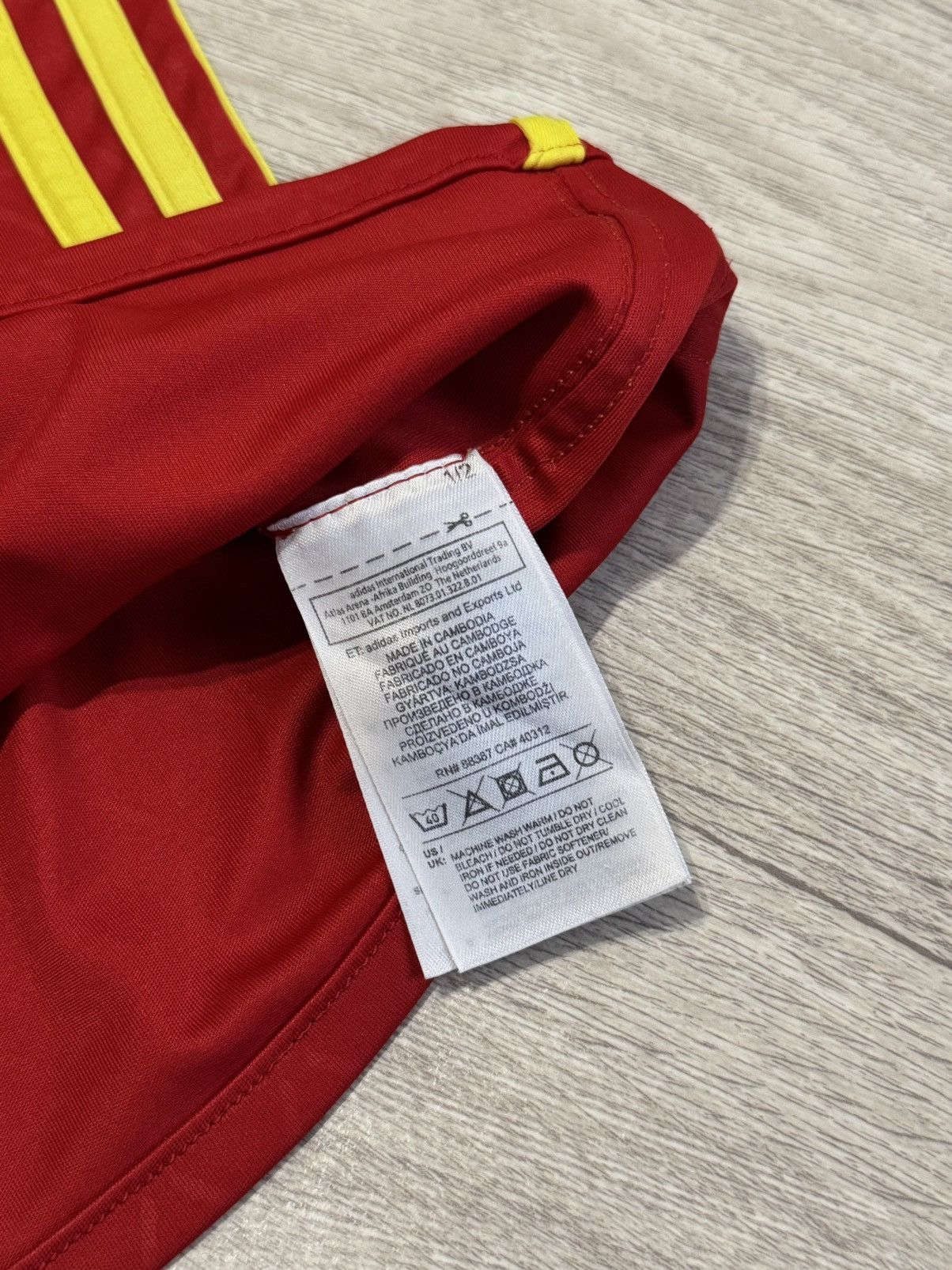 Adidas 🔷Adidas Spain Euro 2016/17 Home Soccer jersey🔷 Size US M / EU 48-50 / 2 - 5 Thumbnail
