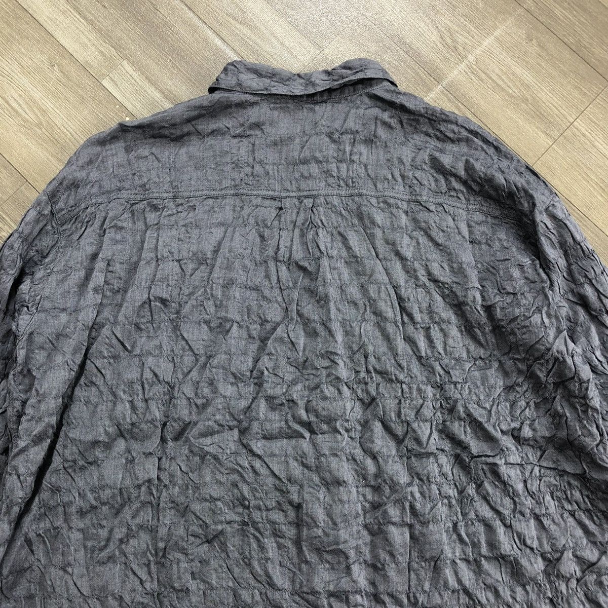 Designer × Issey Miyake × Mademoiselle Non Non Vintage Mademoiselle Non Non Designer Blouse Button Up Size M / US 6-8 / IT 42-44 - 7 Thumbnail