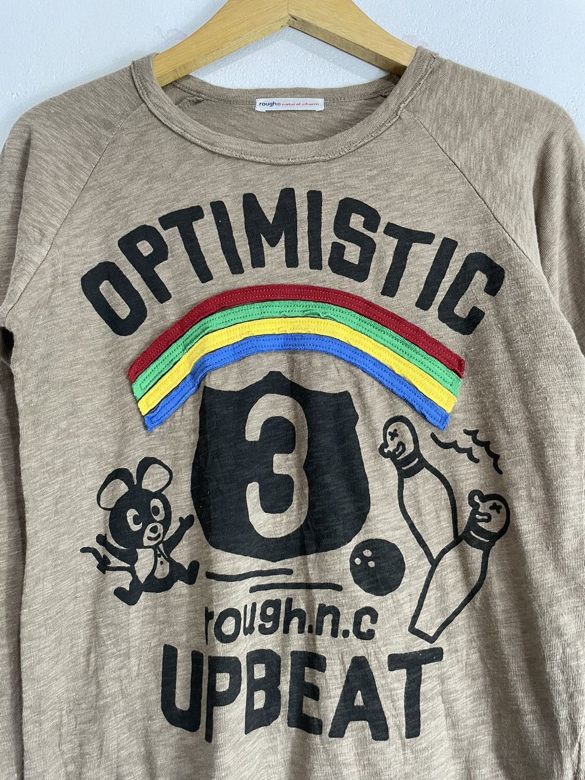 Japanese Brand Rough Poem optimistic Upbeat y2k long sleeve Size M / US 6-8 / IT 42-44 - 2 Thumbnail