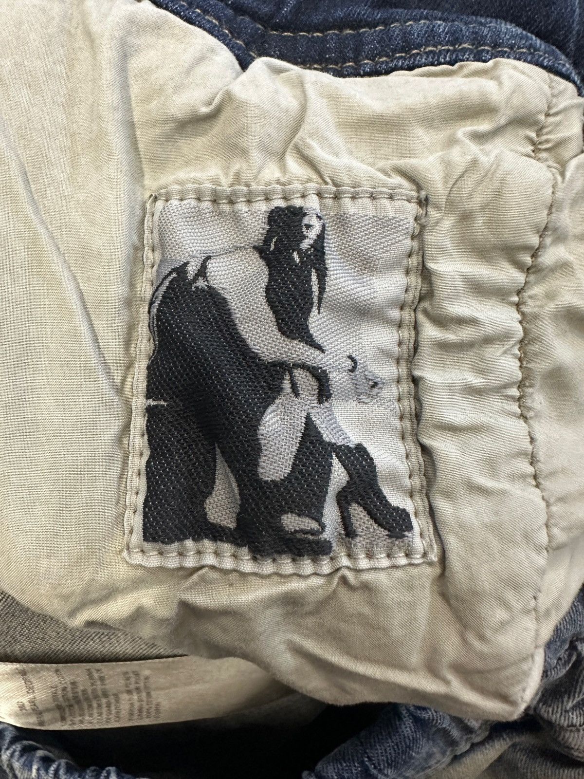 Rick Owens Drkshdw Rick Owens Drkshdw Mineral Pearl Degrade Denim Jacket Size US S / EU 44-46 / 1 - 6 Thumbnail