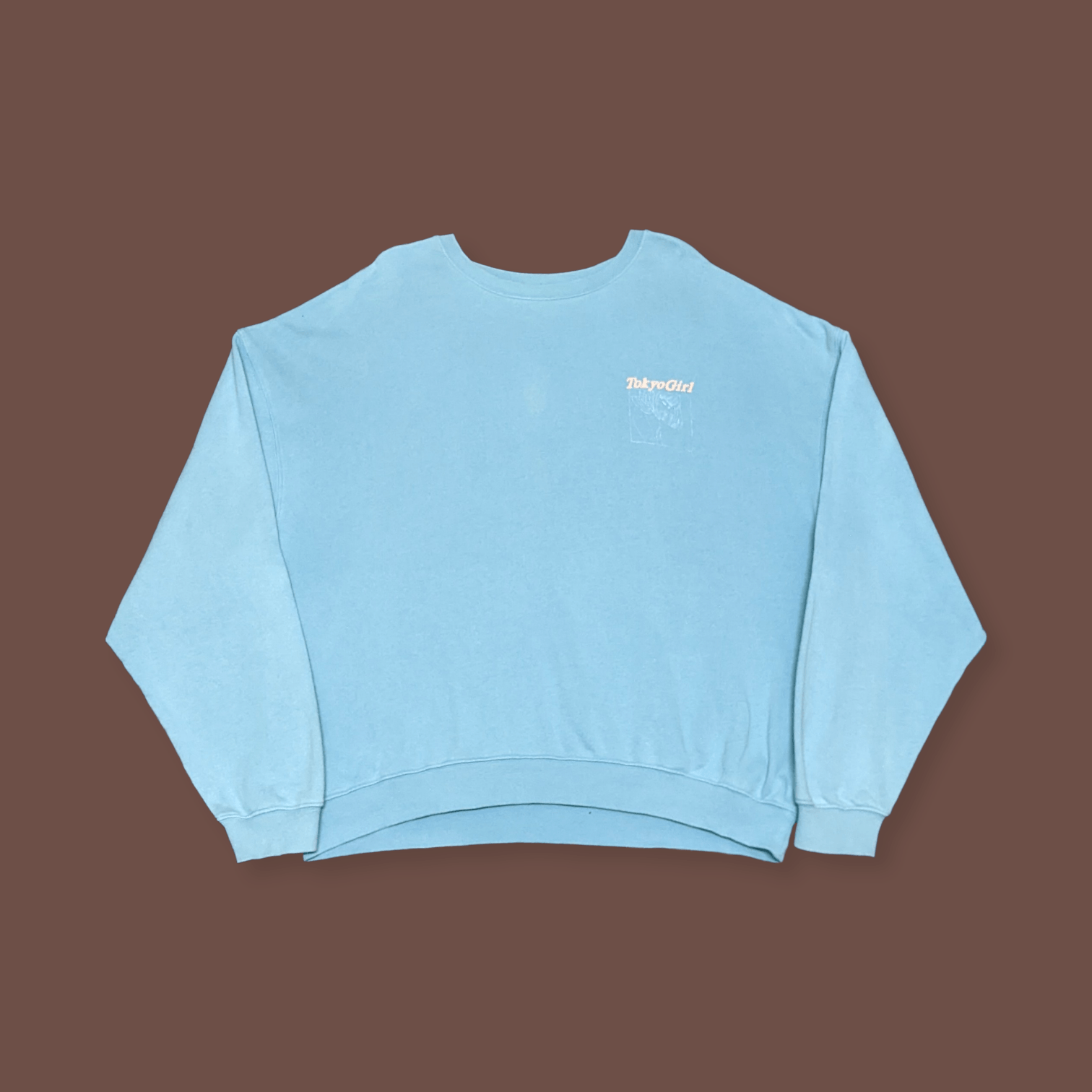 Anime × Japanese Brand × Vintage WWG Tokyo Girl Anime Manga Art Japanese Oversize Sweatshirt Size US XL / EU 56 / 4 - 3 Thumbnail