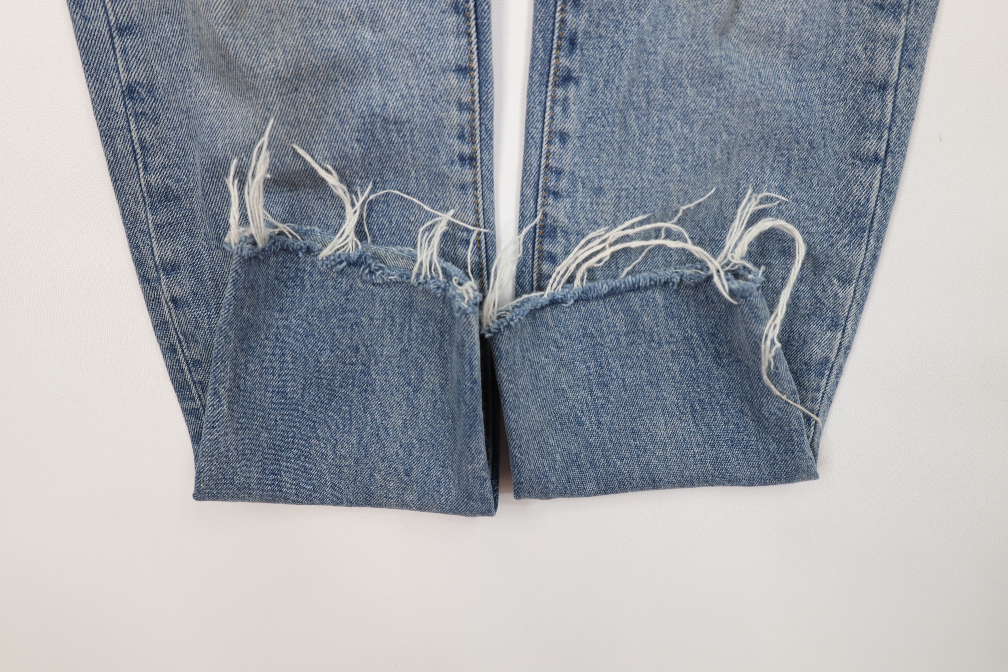 Free People Free People Raw Hem Button Fly Stretch Skinny Leg Jeans Size 27" / US 4 / IT 40 - 5 Thumbnail