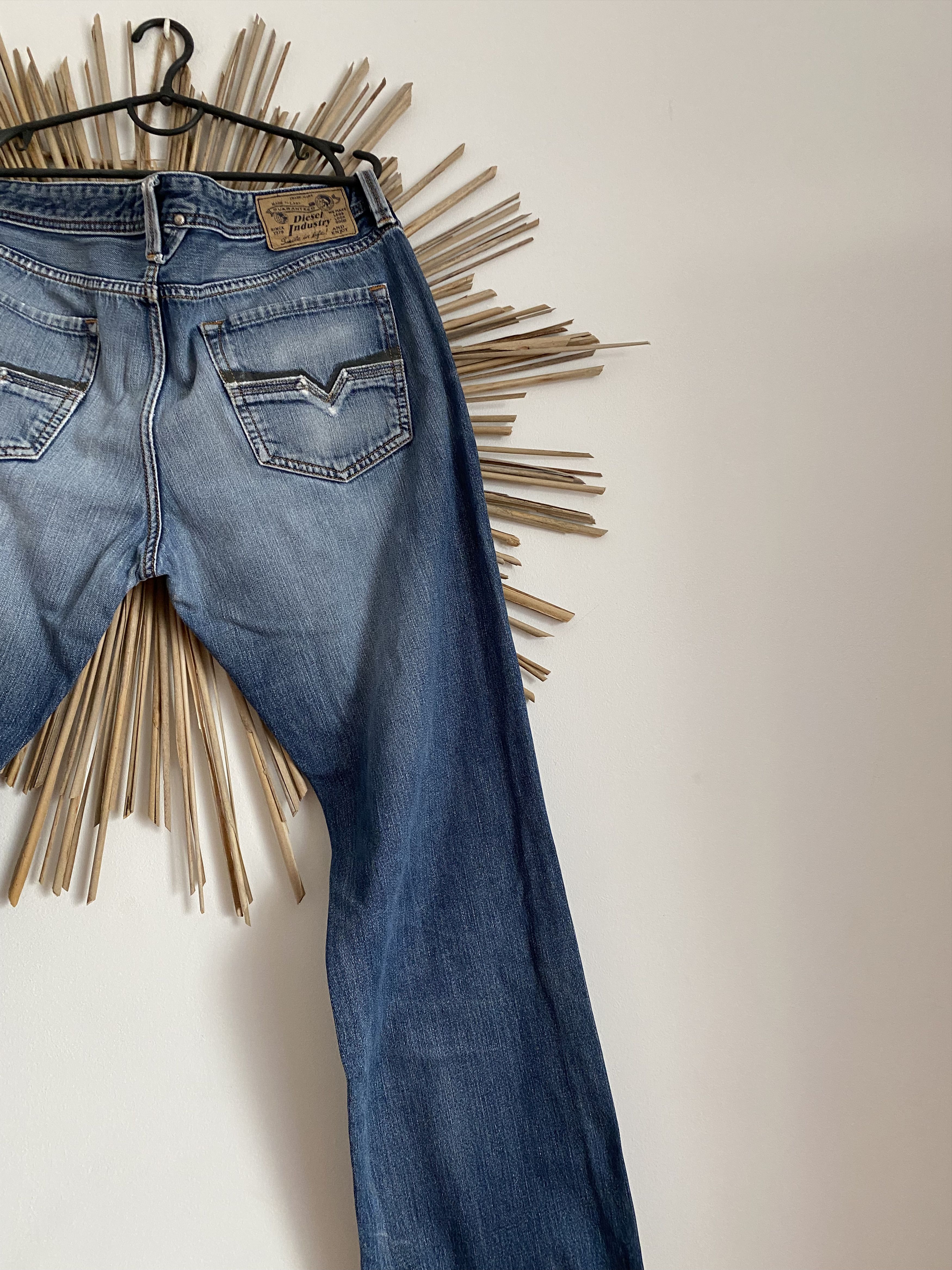 Diesel Vintage Diesel Jeans Distressed Wash Japanese Crazy y2k 90s Size US 36 / EU 52 - 3 Thumbnail