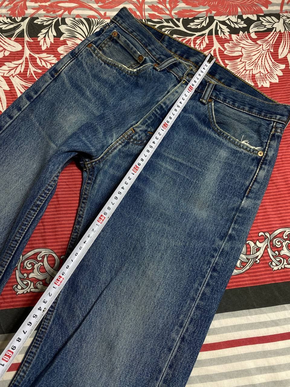 Levi's × Vintage Vintage Levi's 505 Signature Released Hem Jeans Size US 34 / EU 50 - 23 Thumbnail