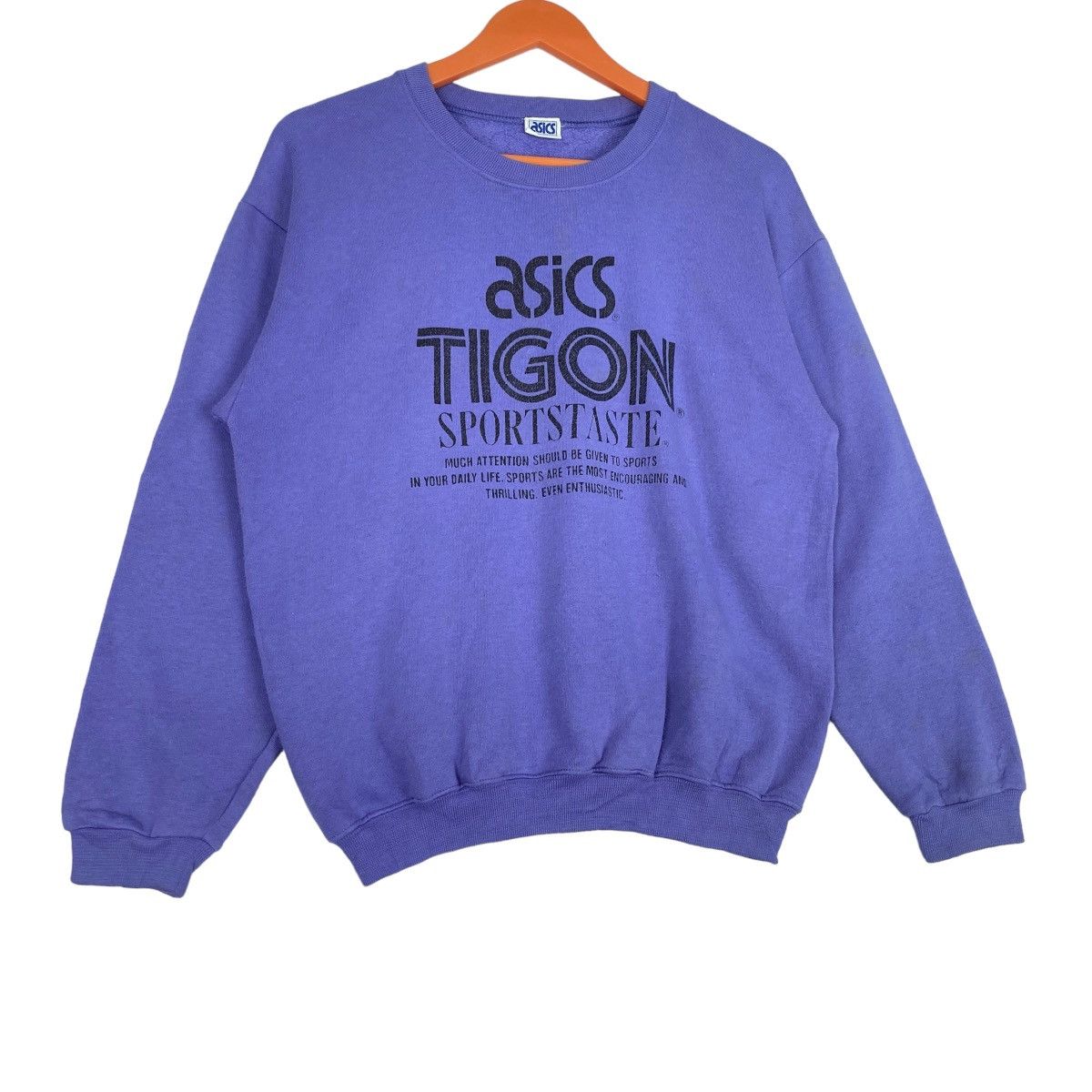 Asics Asics Tigon Sweatshirt Crewneck Pullover Jumper Size US M / EU 48-50 / 2 - 4 Thumbnail