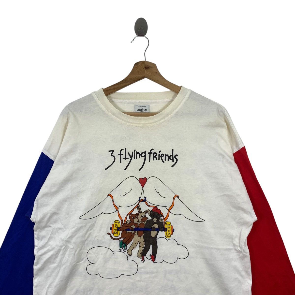 Jean Charles De Castelbajac × Vintage Vintage Jean Charles de CASTELBAJAC Sport Long Tee Shirt Size US L / EU 52-54 / 3 - 2 Thumbnail
