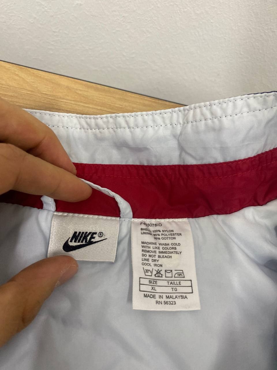 Nike × Vintage NIKE VINTAGE ZIP SWEATSHIRT LIGHT JACKET Size US XL / EU 56 / 4 - 5 Thumbnail