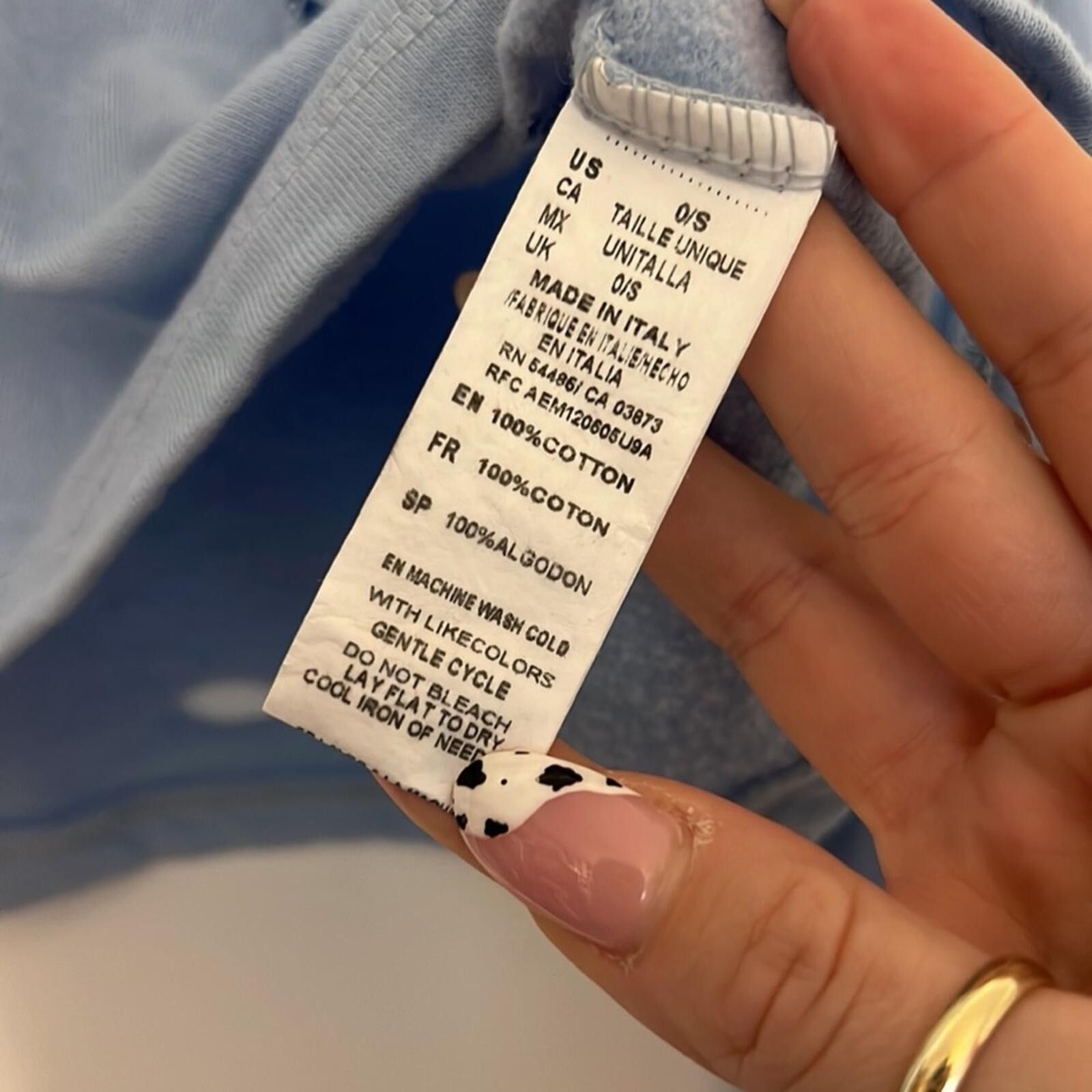 Other Aerie Don’t Ask Why Distressed Cropped Sweatshirt Size ONE SIZE - 6 Thumbnail