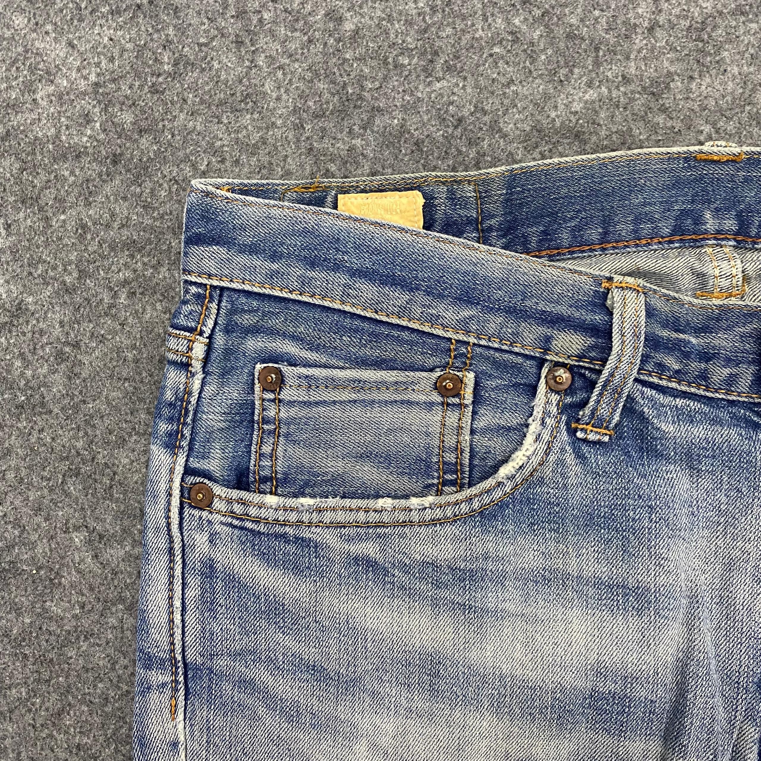 Edwin 💥Best Offer💥Vintage Edwin E503R Distressed Denim Size US 34 / EU 50 - 11 Thumbnail