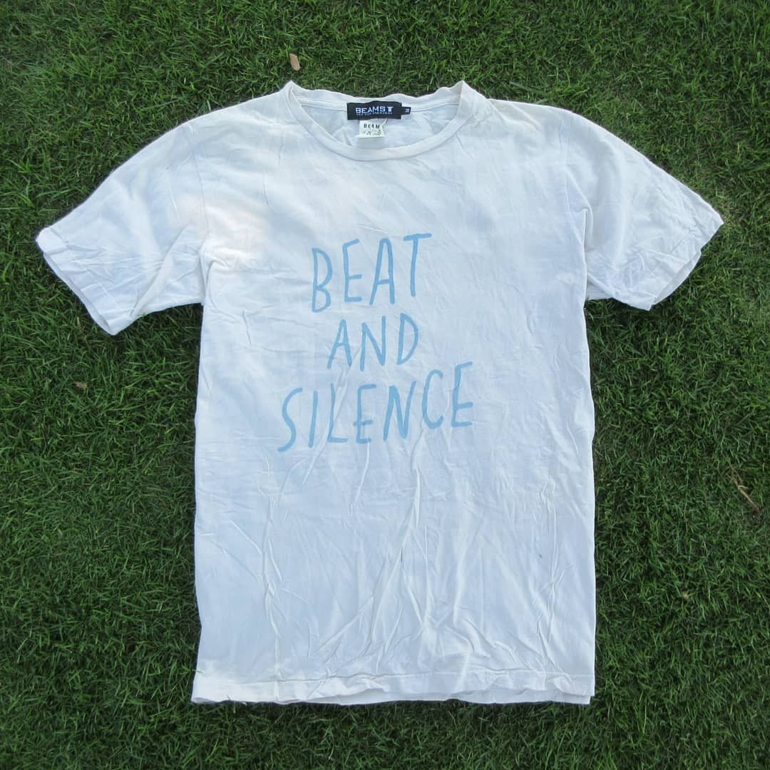 Beams Japan Beams Japan Art For Every day Beat and silence T shirt Size US M / EU 48-50 / 2 - 1 Thumbnail
