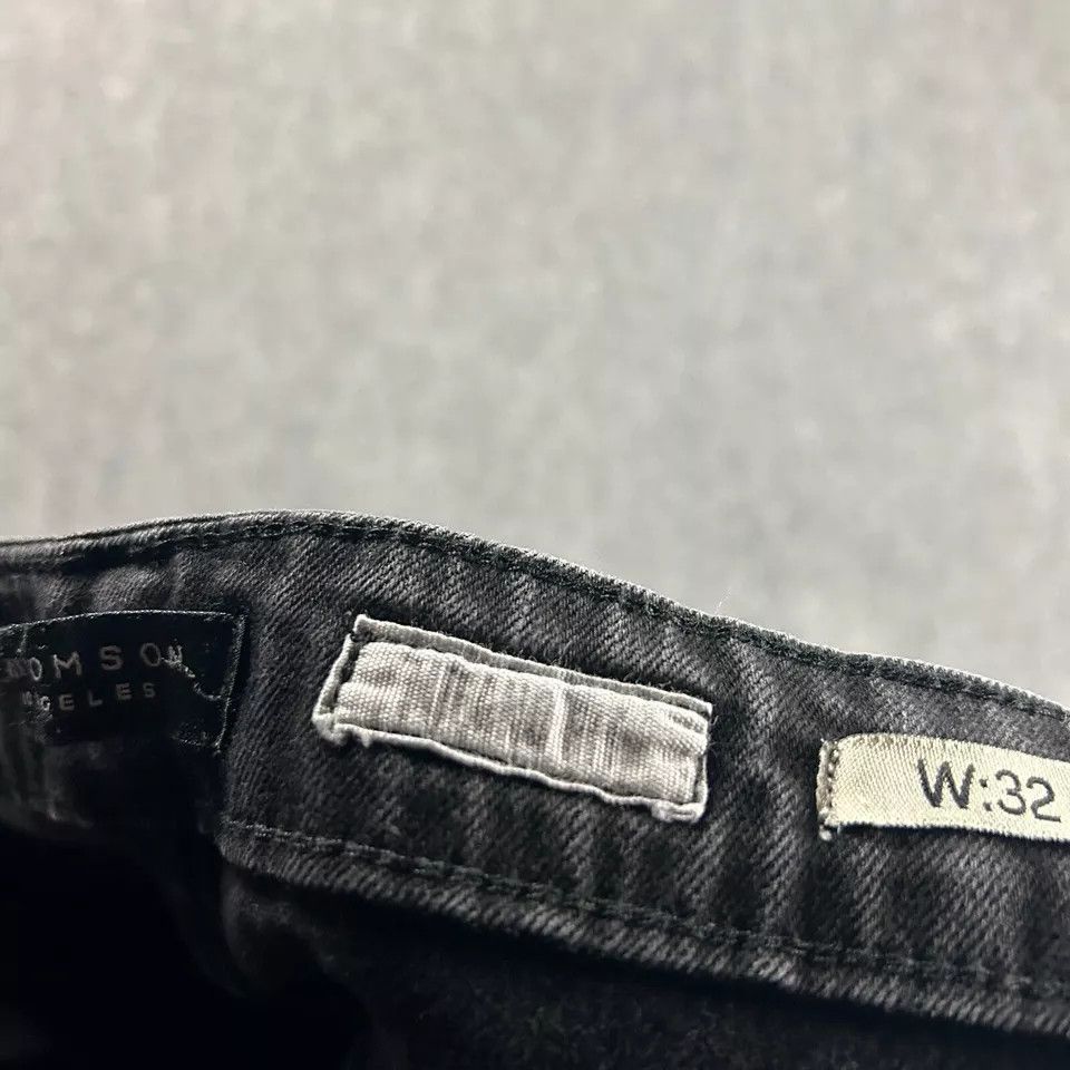 Other Ron Tomson Jeans Mens 32x32 Denim Charcoal Wash Skinny Leg Size US 32 / EU 48 - 7 Thumbnail
