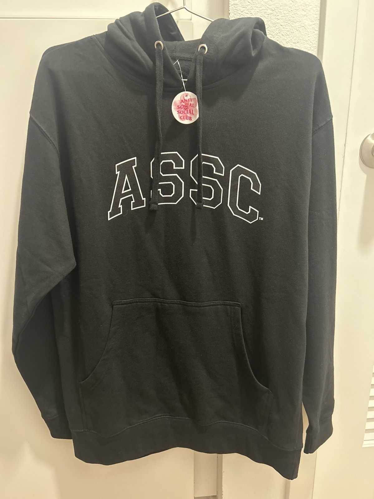 Anti Social Social Club ASSC Logo Hoodie Black Medium Size US M / EU 48-50 / 2 - 4 Thumbnail