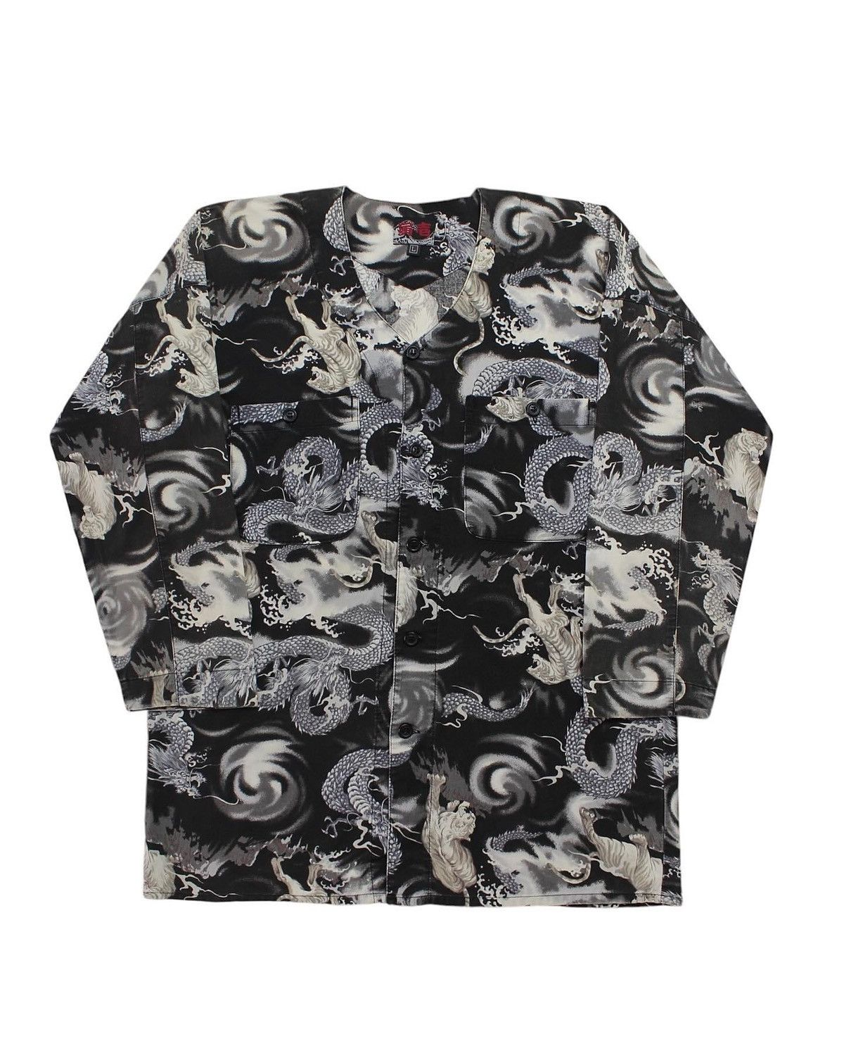 Hysteric Glamour 2000S KOJIMA SIMONOCHO KURASHIKI TIGER DRAGON BUTTON SHIRT Size US L / EU 52-54 / 3 - 1 Thumbnail