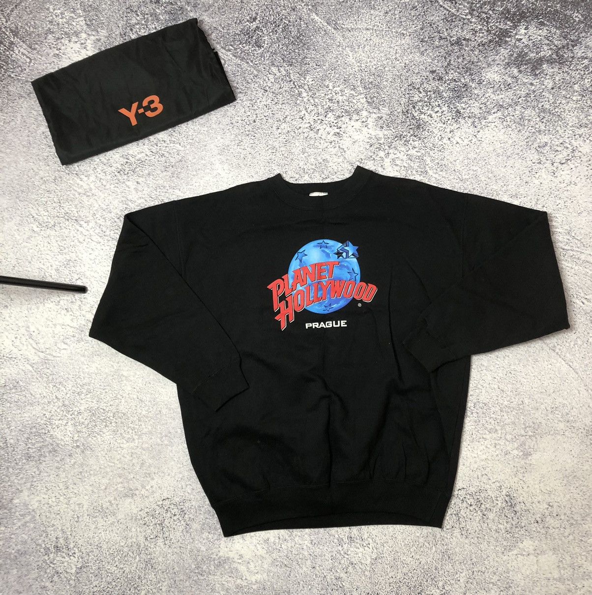 Vintage Vintage Men's sweatshirt Planet Hollywood y2k casual usa ykk Size US M / EU 48-50 / 2 - 1 Thumbnail