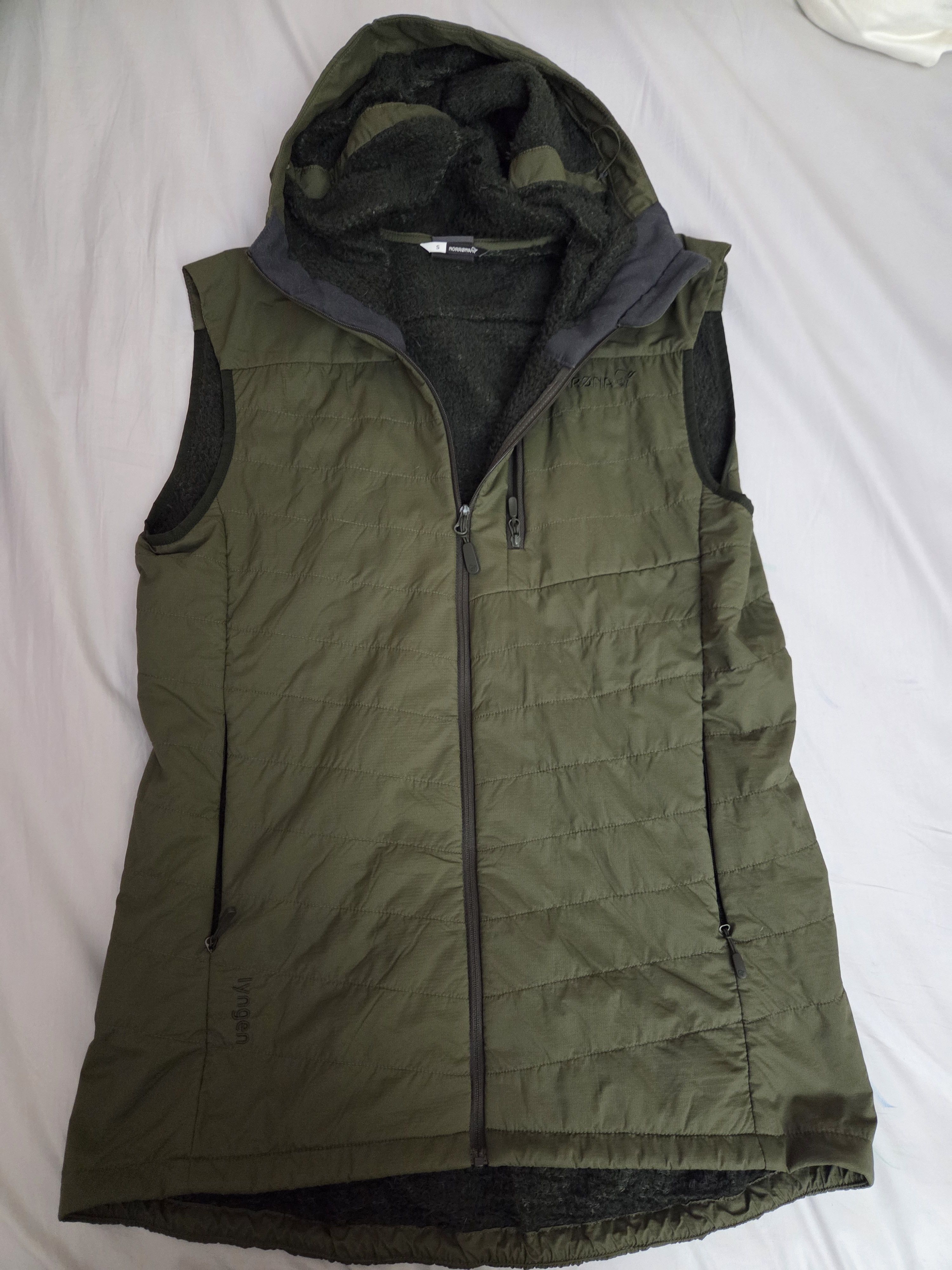 Norrona Lygen Alpha 90 hooded vest Size US S / EU 44-46 / 1 - 1 Thumbnail