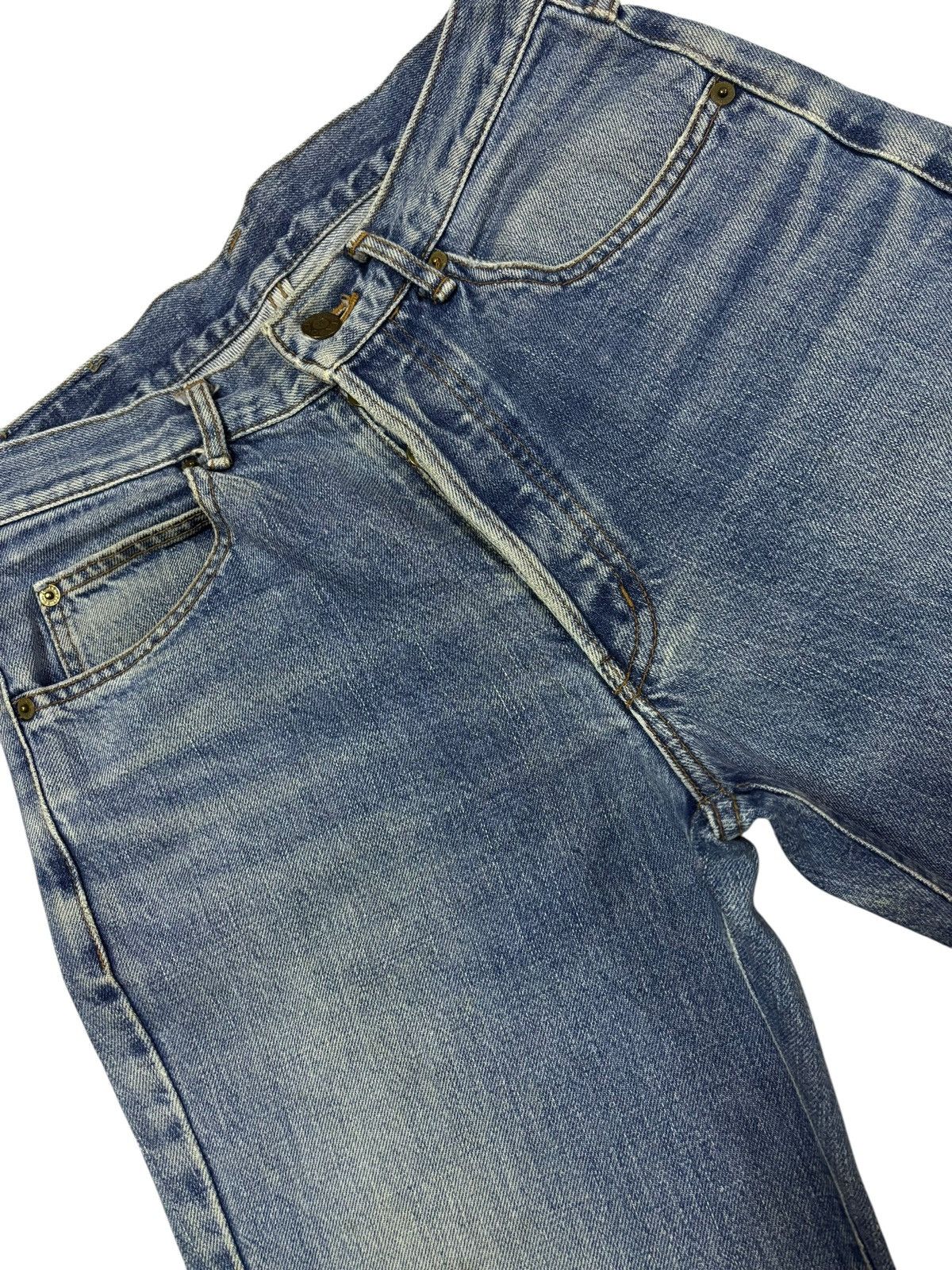 Japanese Brand Vtg 90s Kenzo Japan by Takada Distressed Jeans Size US 28 / EU 44 - 4 Thumbnail