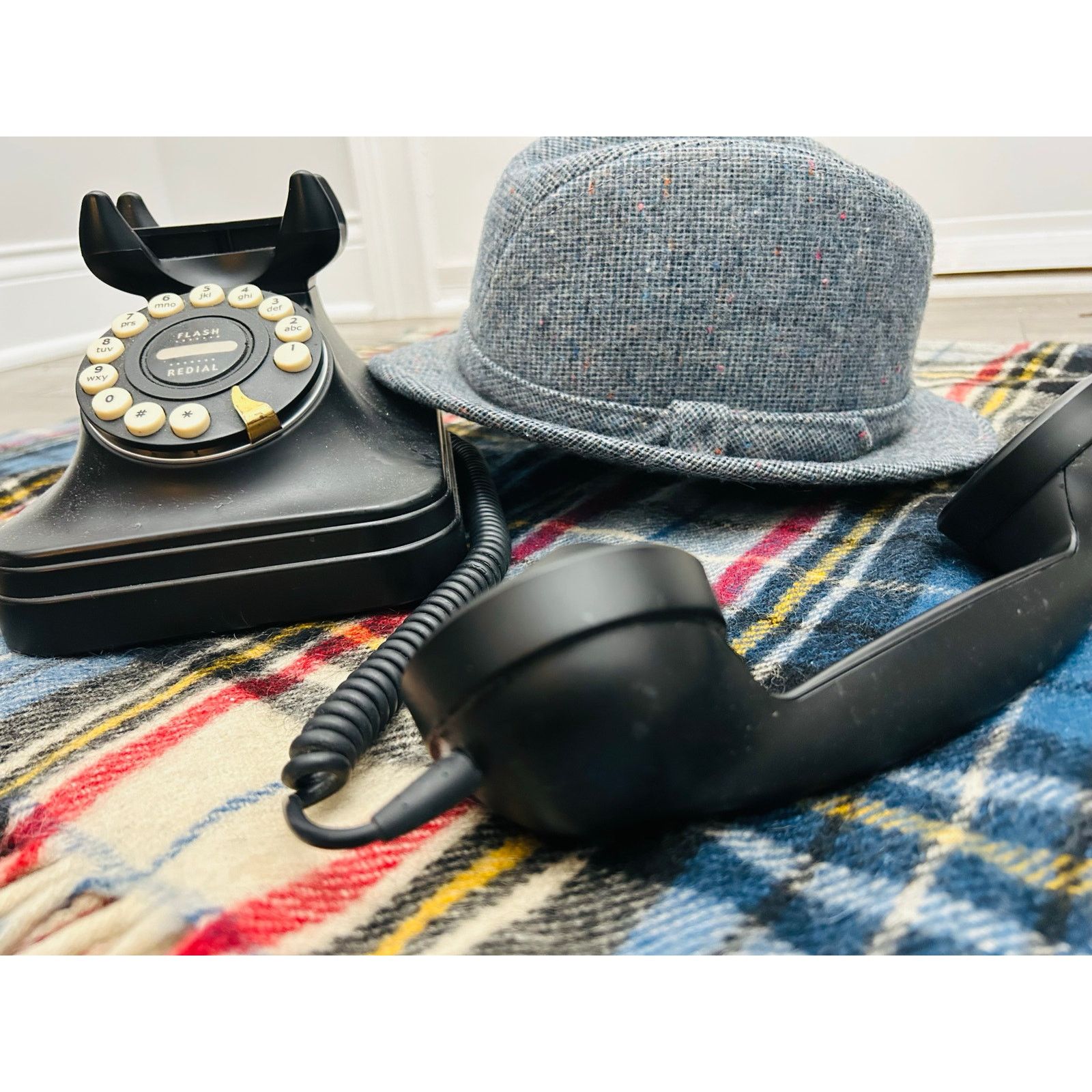 Other Vintage Gray Wool Fedora Hat Mens Classic Midcentury Style Size ONE SIZE - 2 Thumbnail