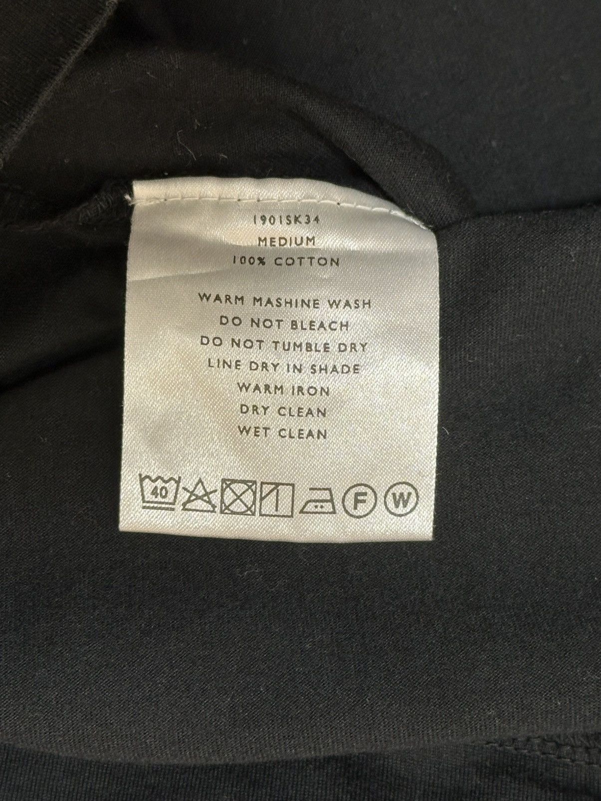 SHINYAKOZUKA black T- shirt SHINYA KOZUKA apparel. Size US M / EU 48-50 / 2 - 9 Thumbnail