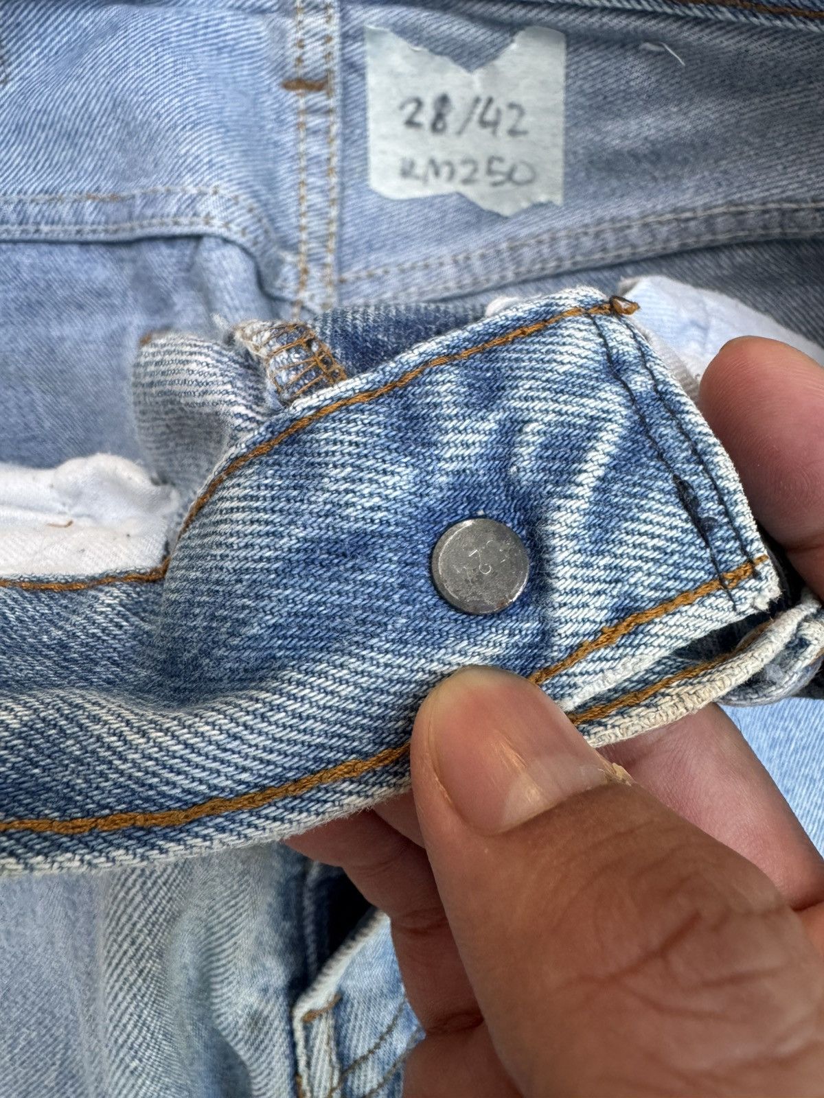 Levi's × Vintage Vintage 70s levis 501xx USA denim jeans Size US 28 / EU 44 - 4 Thumbnail