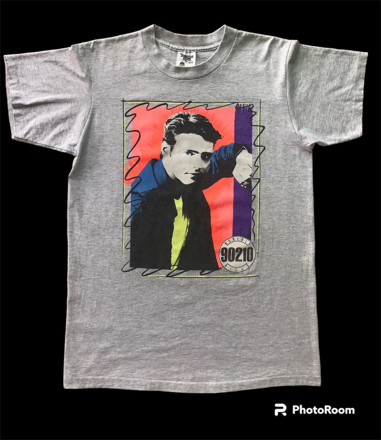 Vintage Vintage 90s Beverly Hills 90210 TV Show Promo Tee Size US L / EU 52-54 / 3 - 1 Thumbnail