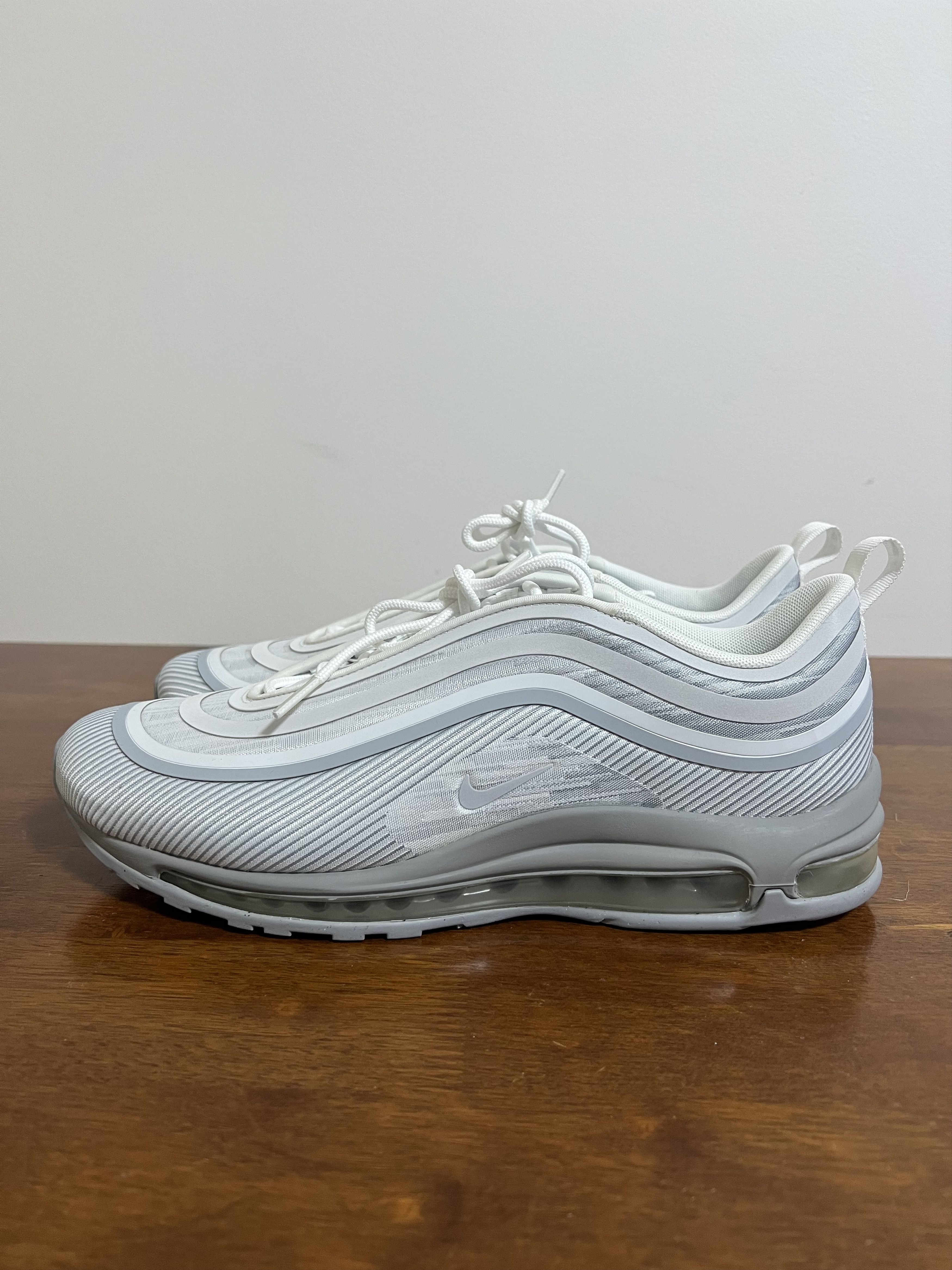 Nike 💚 2018 Nike Air Max 97 UL '17 Pure Platinum 3M US 11 NEW Size US 11 / EU 44 - 1 Thumbnail