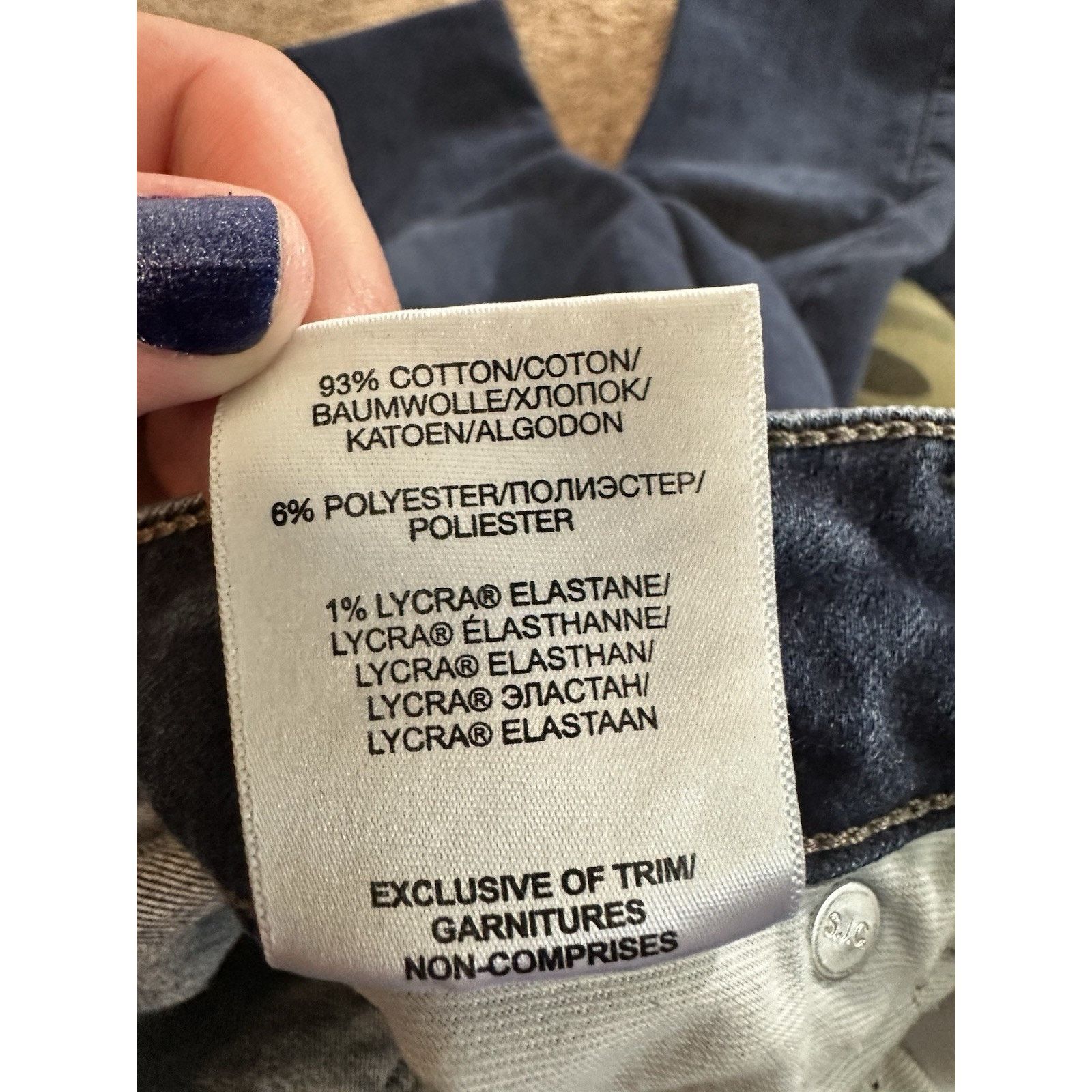 Silver Jeans Co. Silver Avery Slim Boot Cut Jeans Women 29x33 Blue Dark Wash Size 29" - 10 Thumbnail