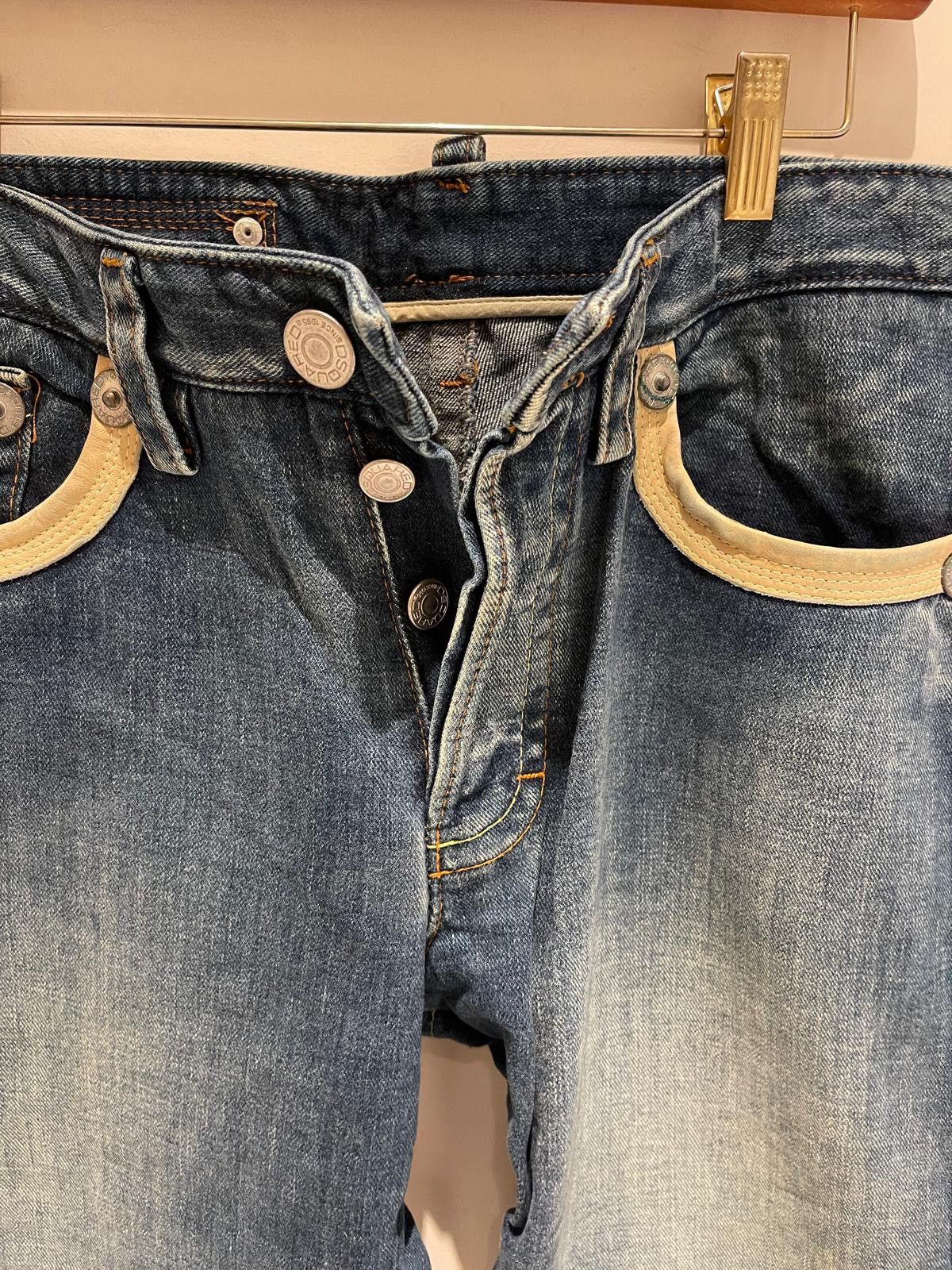 Dsquared2 Dsquared Vintage Distressed Trousers Size US 33 - 8 Thumbnail