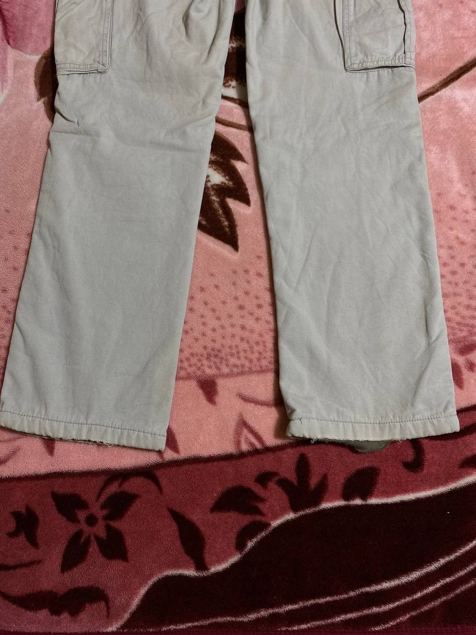 Japanese Brand Vintage Japanese Brand Flare Baggy Cargo Pants Workwear Size US 30 / EU 46 - 15 Thumbnail