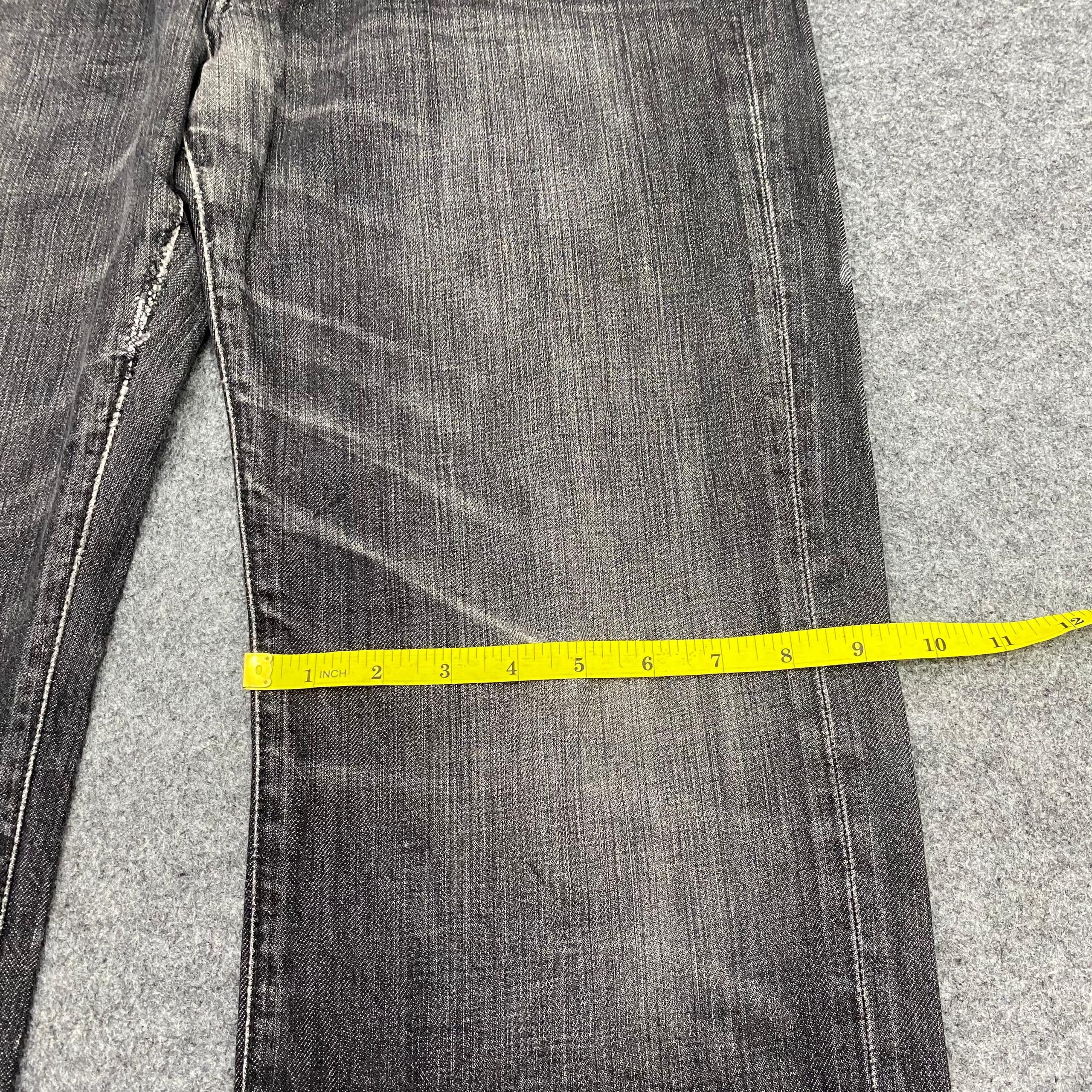Uniqlo 💥Vintage Uniqlo Original Basic Distressed Denim Size US 36 / EU 52 - 5 Thumbnail