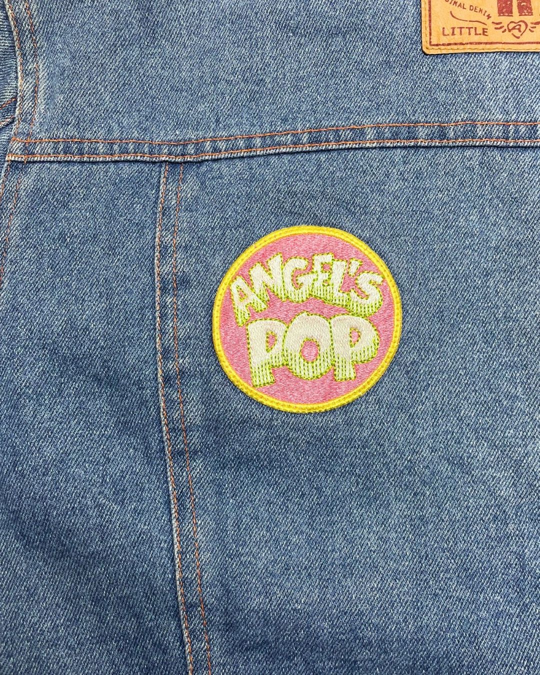 Angel Blue Angel Blue Patchwork Denim Jacket Size M / US 6-8 / IT 42-44 - 9 Thumbnail