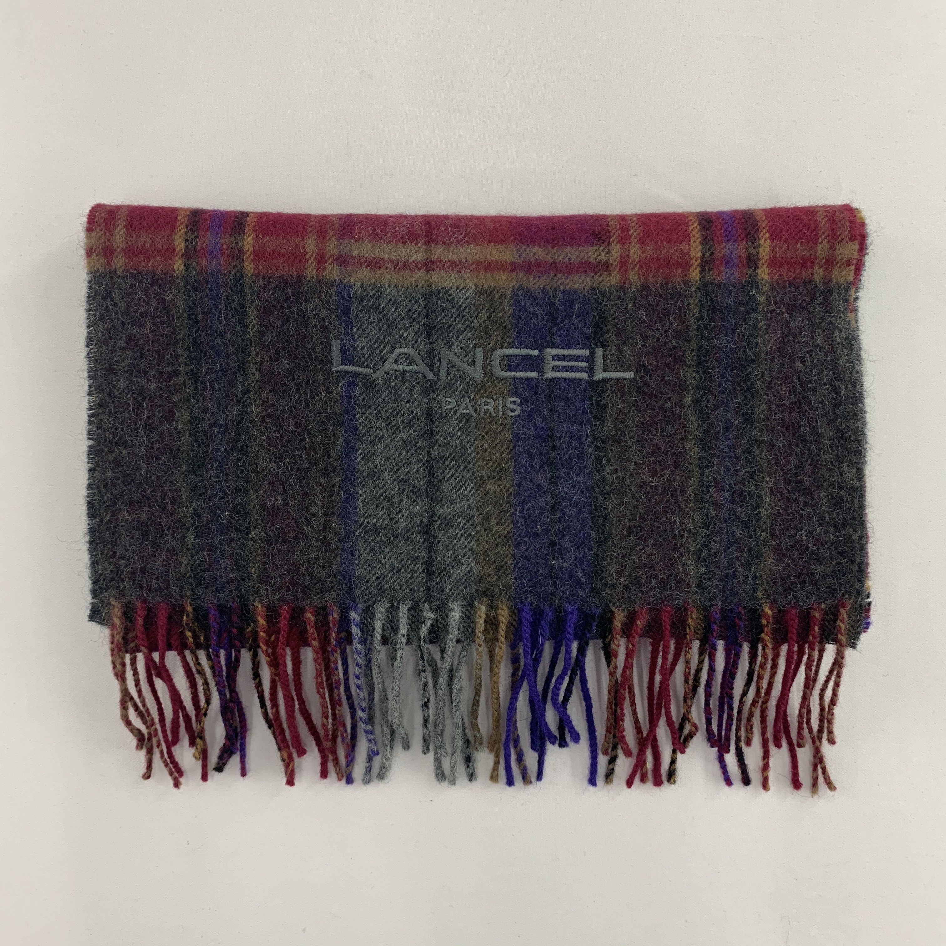 Lancel Lancel Scarf Wool Muffler Neck Wrap BL4355 Size ONE SIZE - 3 Thumbnail