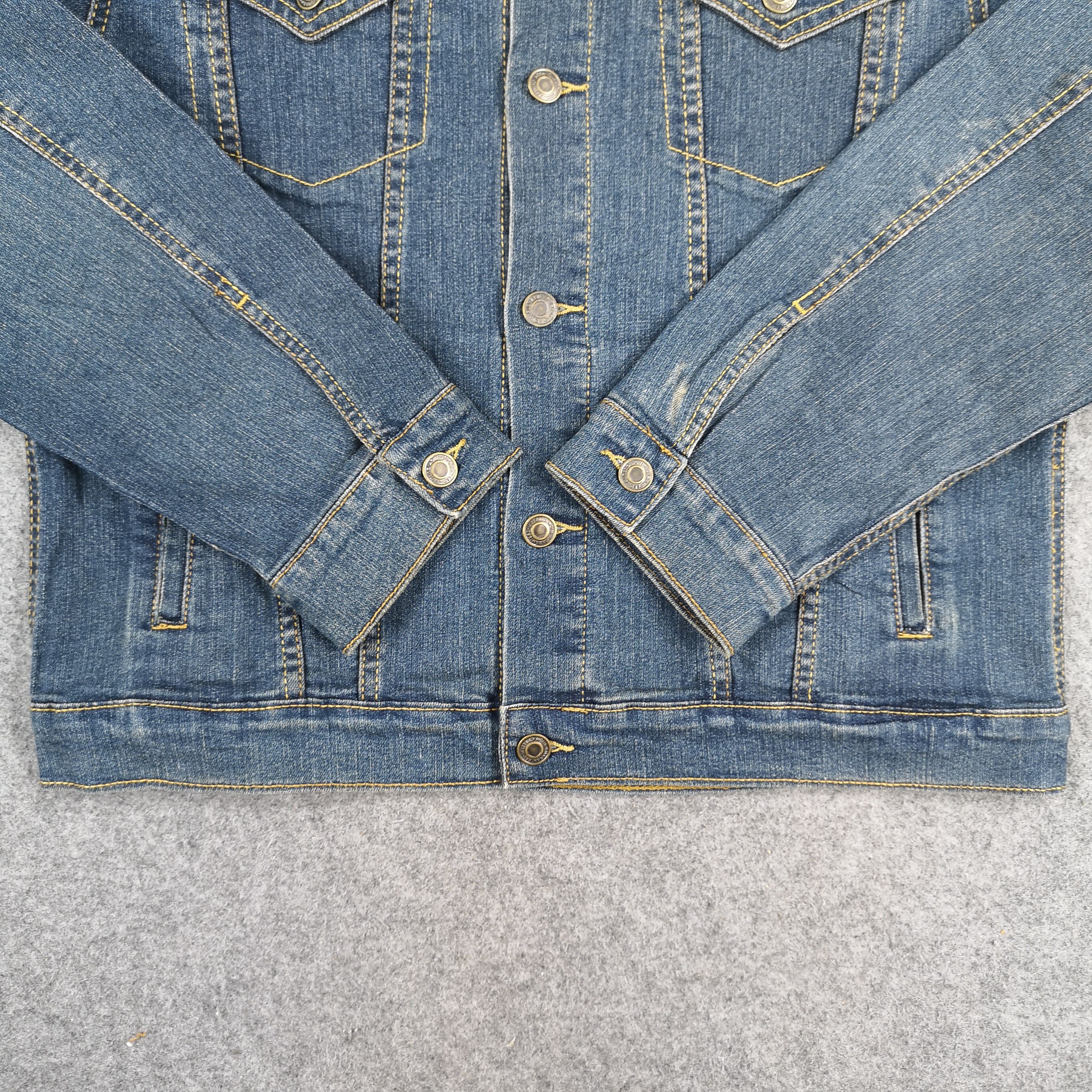 Japanese Brand Japanese Brand Real Standard Blue Denim Trucker Jacket Size US L / EU 52-54 / 3 - 4 Thumbnail