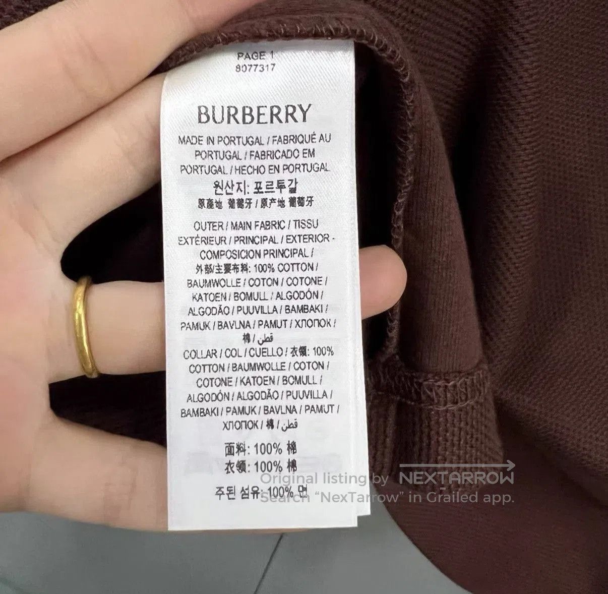 Burberry Red Short Sleeve Polo Shirt - Size M. Size US M / EU 48-50 / 2 - 3 Thumbnail