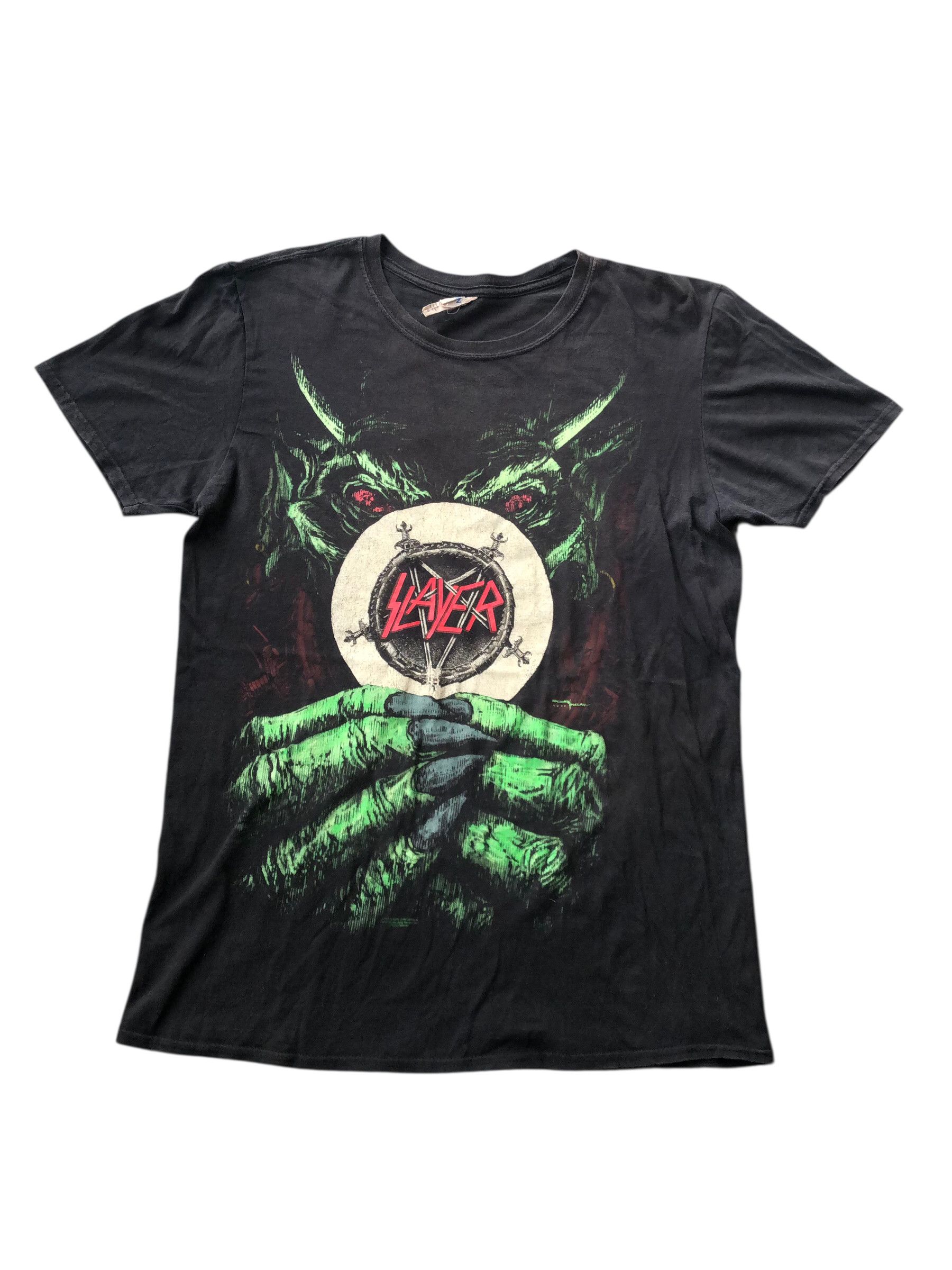Band Tees 🔥Vtg Y2K SLAYER Def Jam Recording Band Metal Grind T-Shirt Size US L / EU 52-54 / 3 - 1 Thumbnail