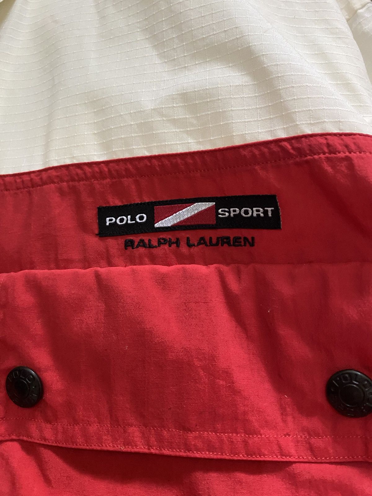 Polo Ralph Lauren Vintage Polo Sport Rafting 2 Pocket Half Zipper Split Colour Size US L / EU 52-54 / 3 - 6 Thumbnail