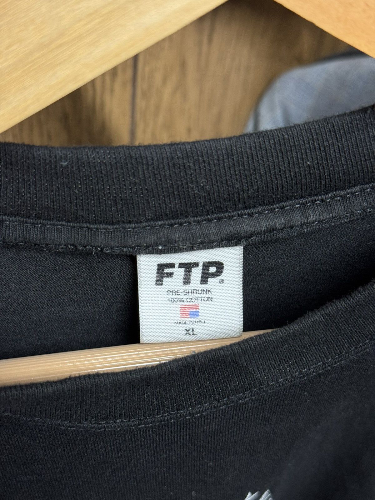Fuck The Population FTP LEAVE ME ALONE TEE (BLACK) Size US XL / EU 56 / 4 - 3 Thumbnail