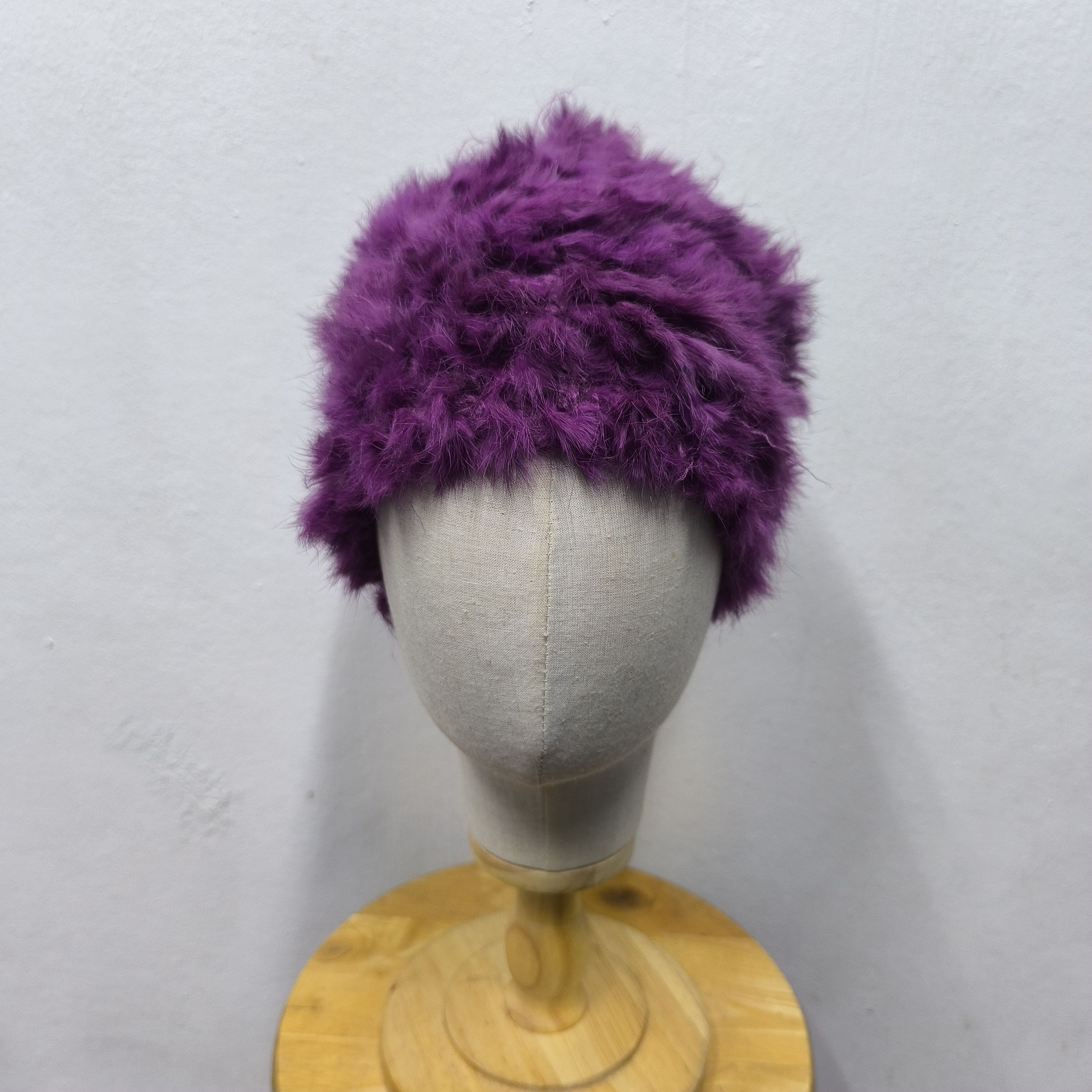 Japanese Brand 💥 Ehyphen world gellery japan fur beanie hat Size ONE SIZE - 3 Thumbnail