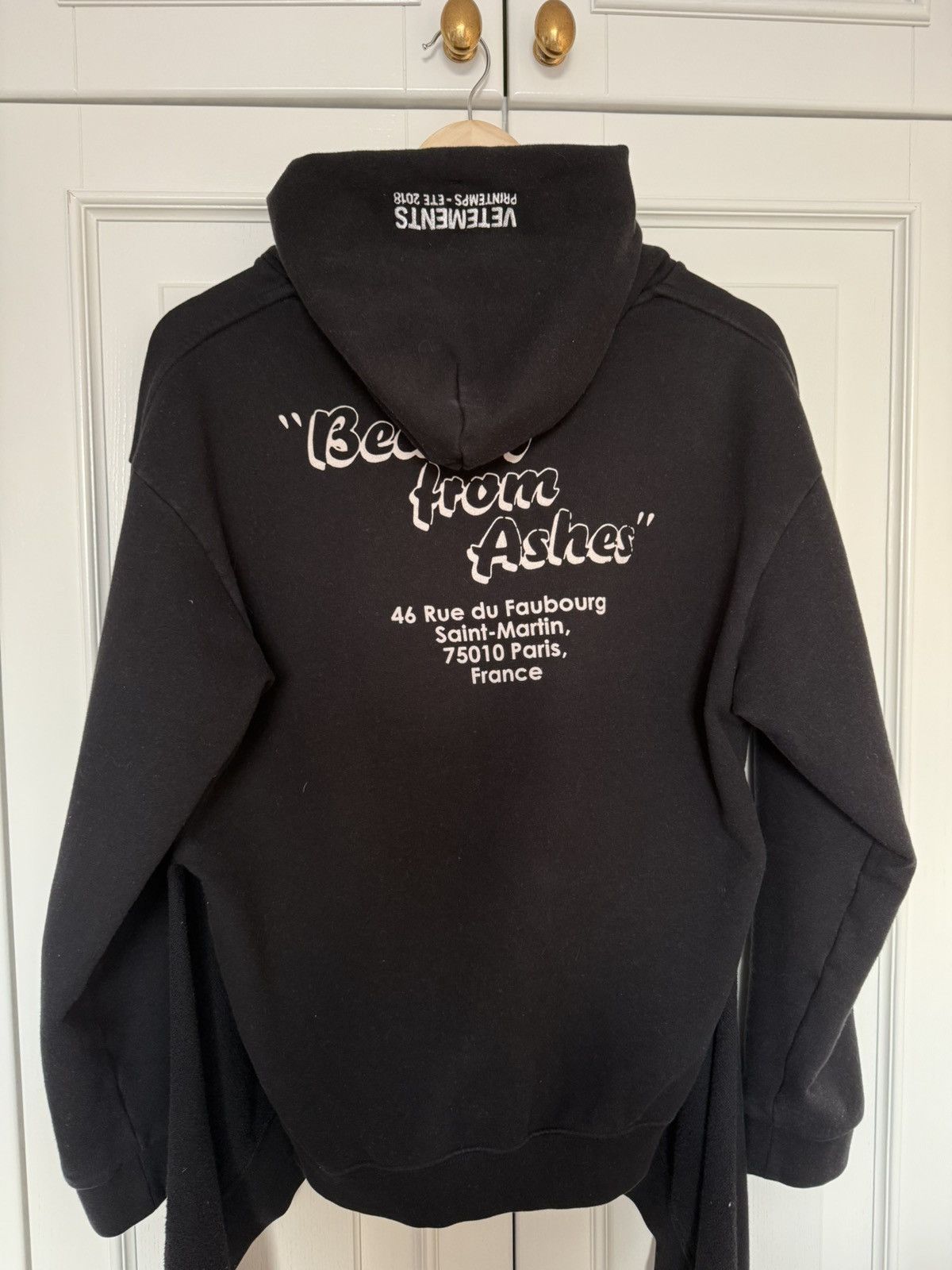 Vetements Vetements hometown double layered runway hoodie Size US M / EU 48-50 / 2 - 2 Thumbnail