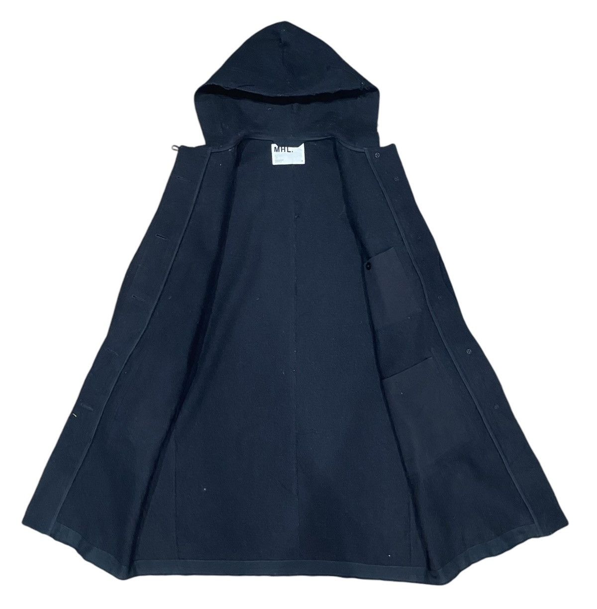Margaret Howell MARGARET HOWELL Wool Hoodie Button Parka Size US M / EU 48-50 / 2 - 15 Thumbnail