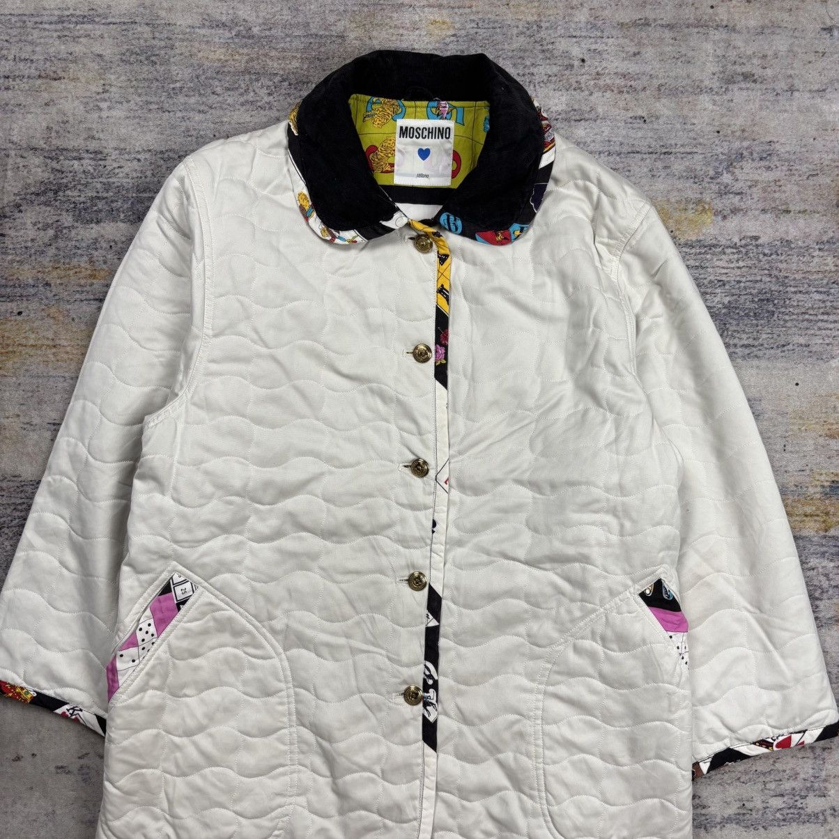Moschino Moschino jeans quilted jacket Size L / US 10 / IT 46 - 3 Thumbnail